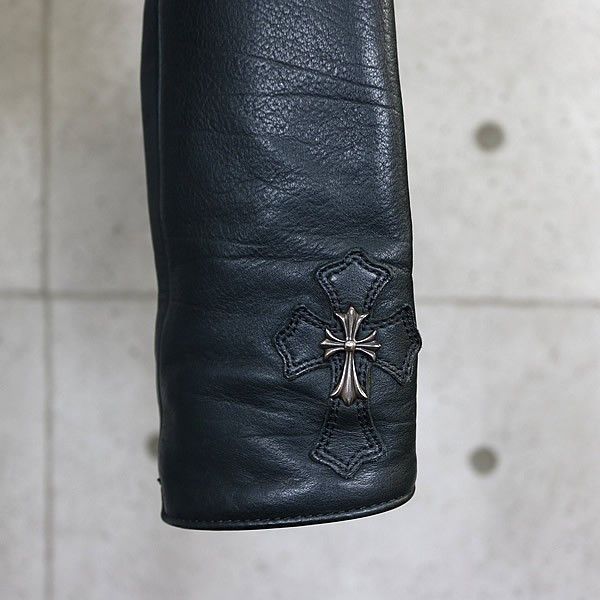 Chrome Hearts Chrome Hearts Cross Patch Leather Jacket Size XS / US 0-2 / IT 36-38 - 8 Thumbnail