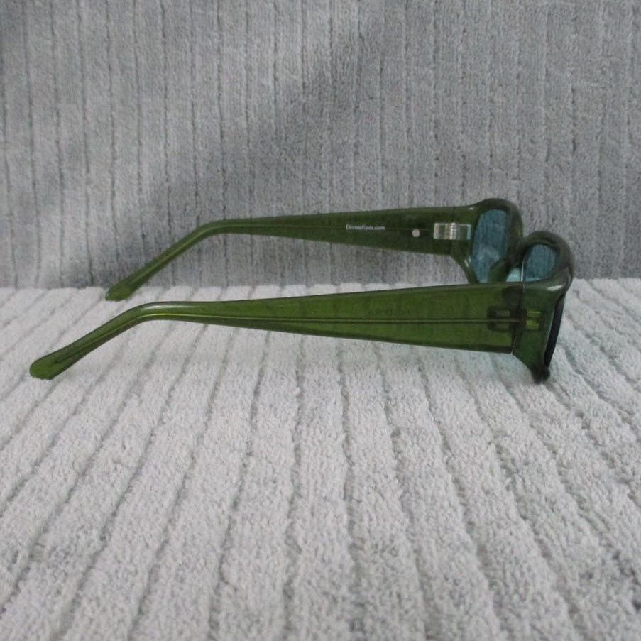 Other New Divine Eyewear Pandora Green/Clear Green Sunglasses NWT Size ONE SIZE - 6 Thumbnail