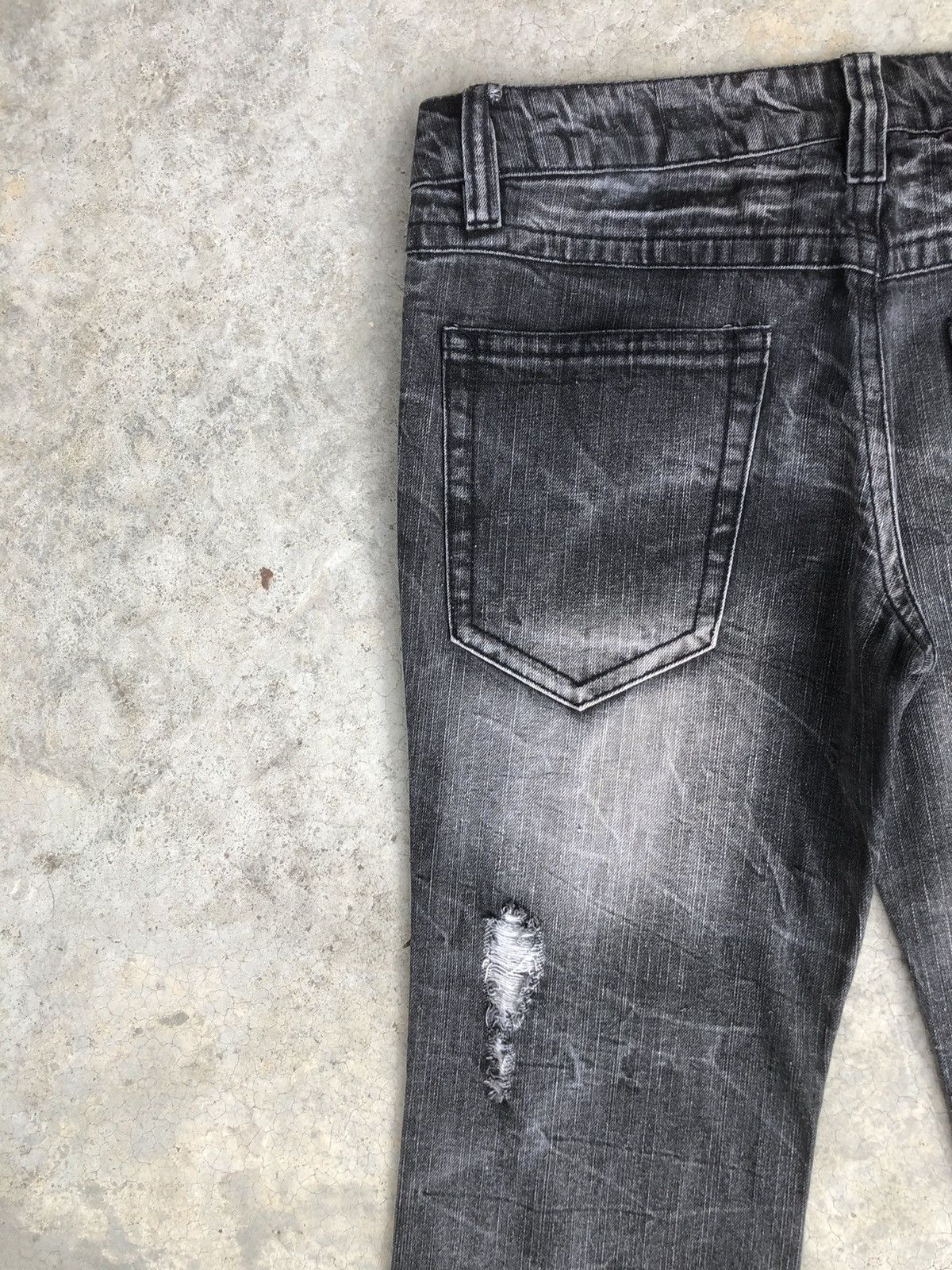 If Six Was Nine Japanese Original Flared Jeans Distressed Jeans Size US 32 / EU 48 - 9 Thumbnail