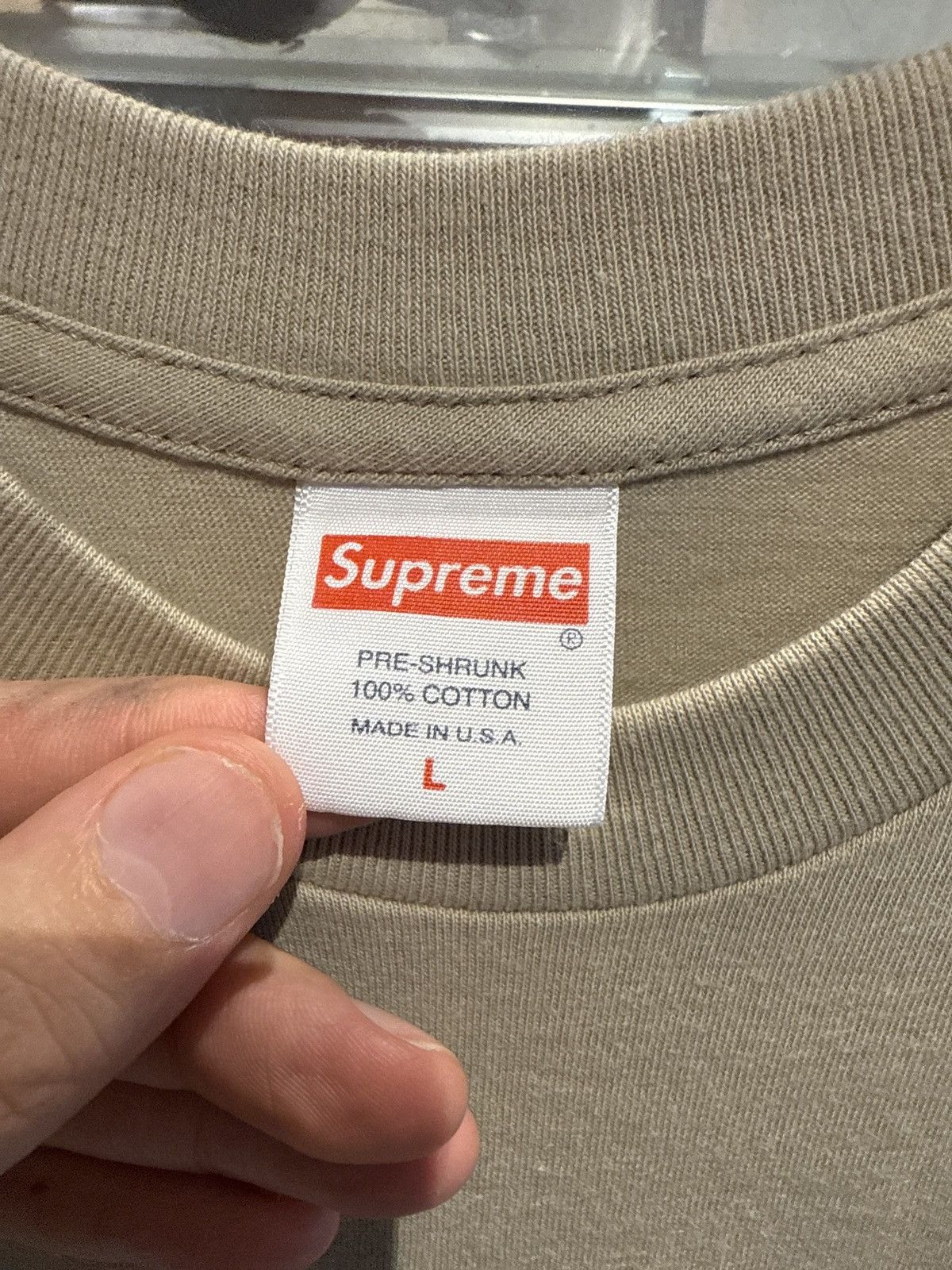 Supreme Supreme Buju Banton T-Shirt Clay Size US L / EU 52-54 / 3 - 3 Thumbnail