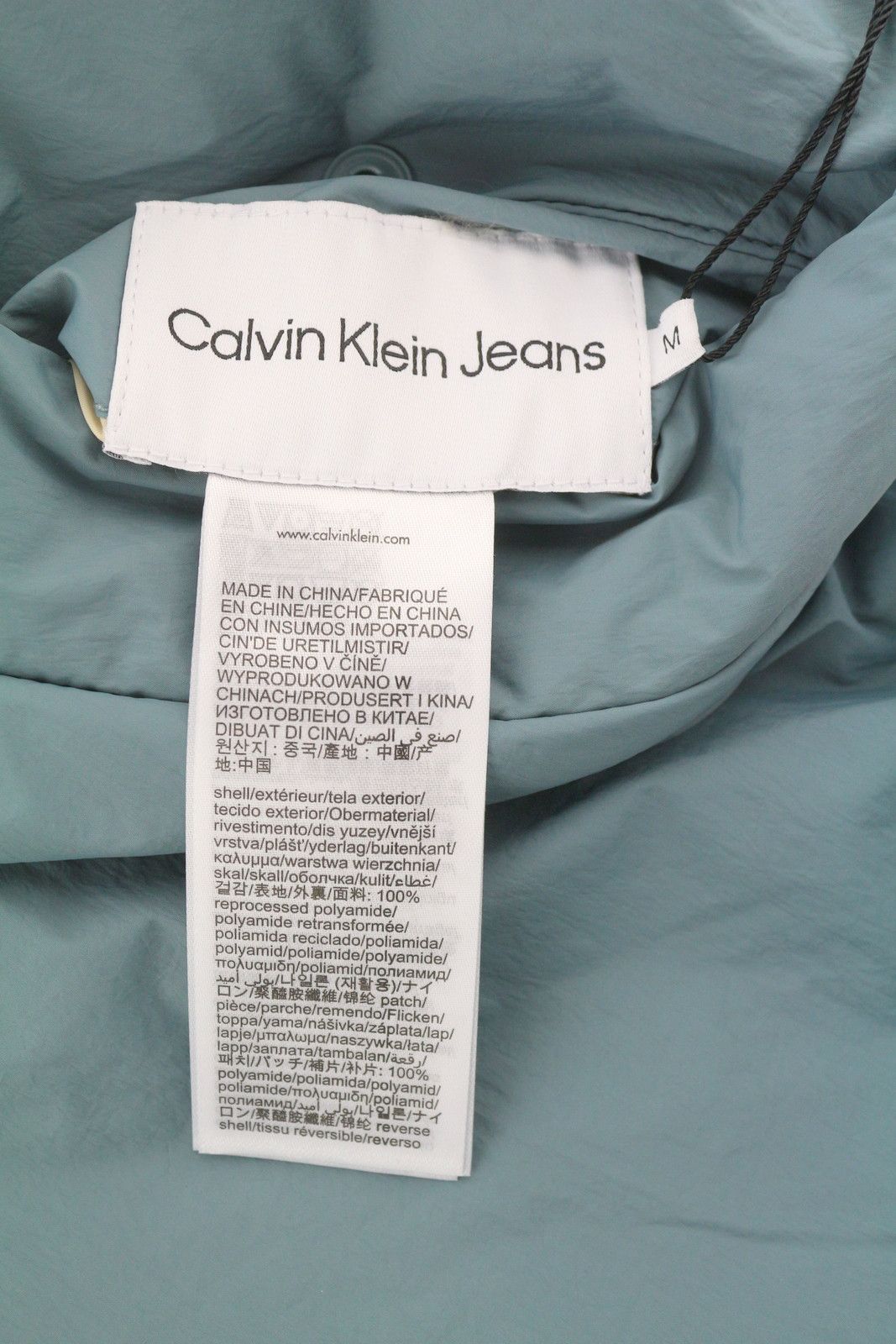 Calvin Klein REVERSIBLE SKATER M Unisex Oversized Loose Fit Jacket 86396 Size US M / EU 48-50 / 2 - 11 Thumbnail