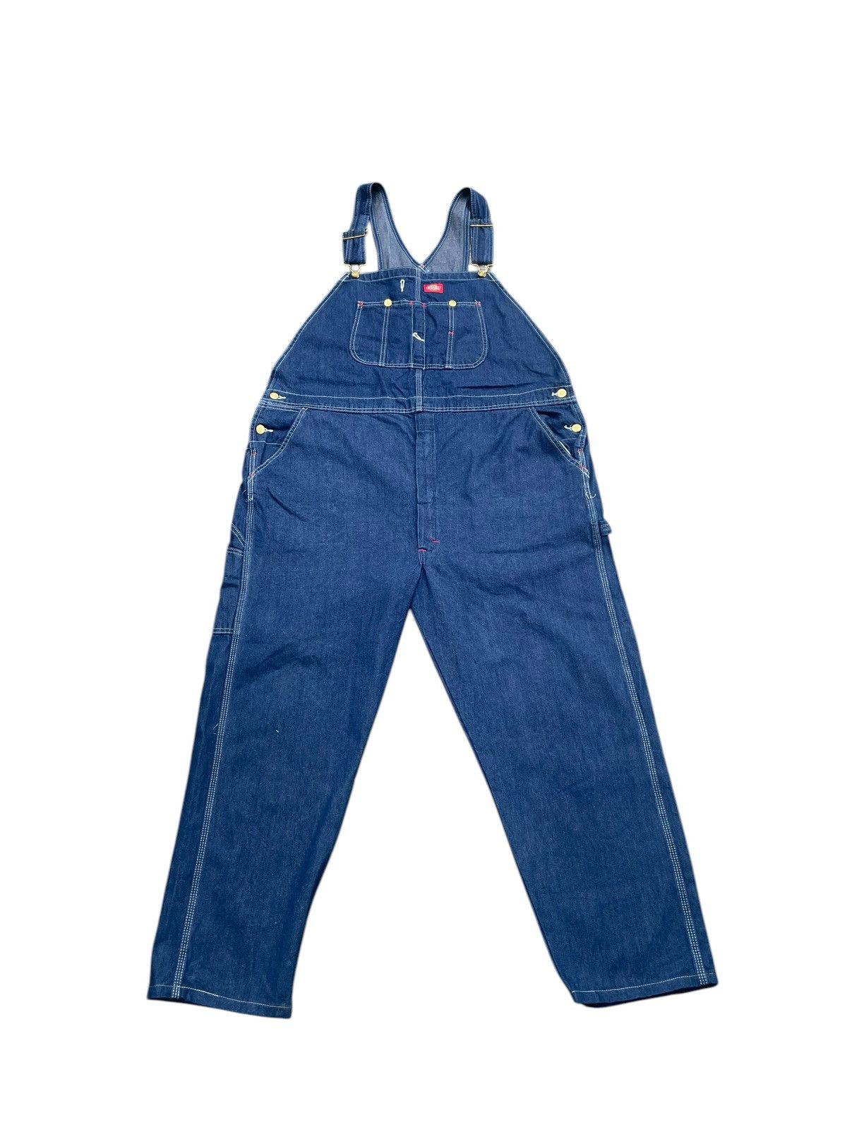 Dickies × Vintage Vintage Dickies Denim Overall Size US 44 / EU 60 - 1 Thumbnail