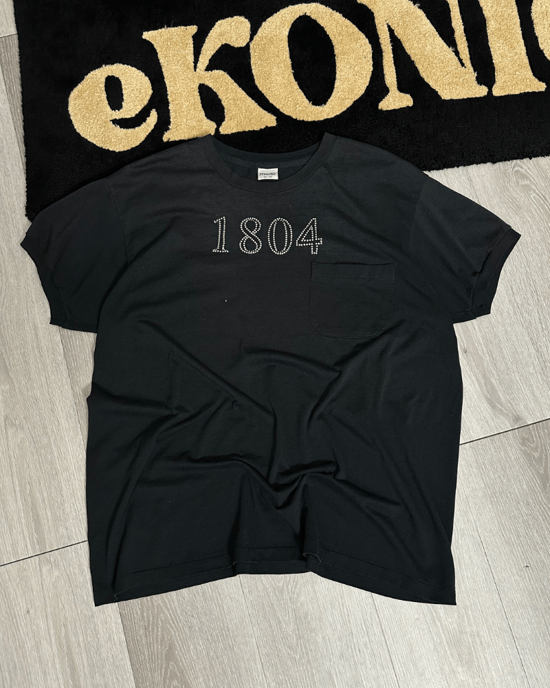 Vintage Vintage Mark's 1804 Single Stitch Black Pocket T-Shirt - XL Size US XL / EU 56 / 4 - 1 Thumbnail