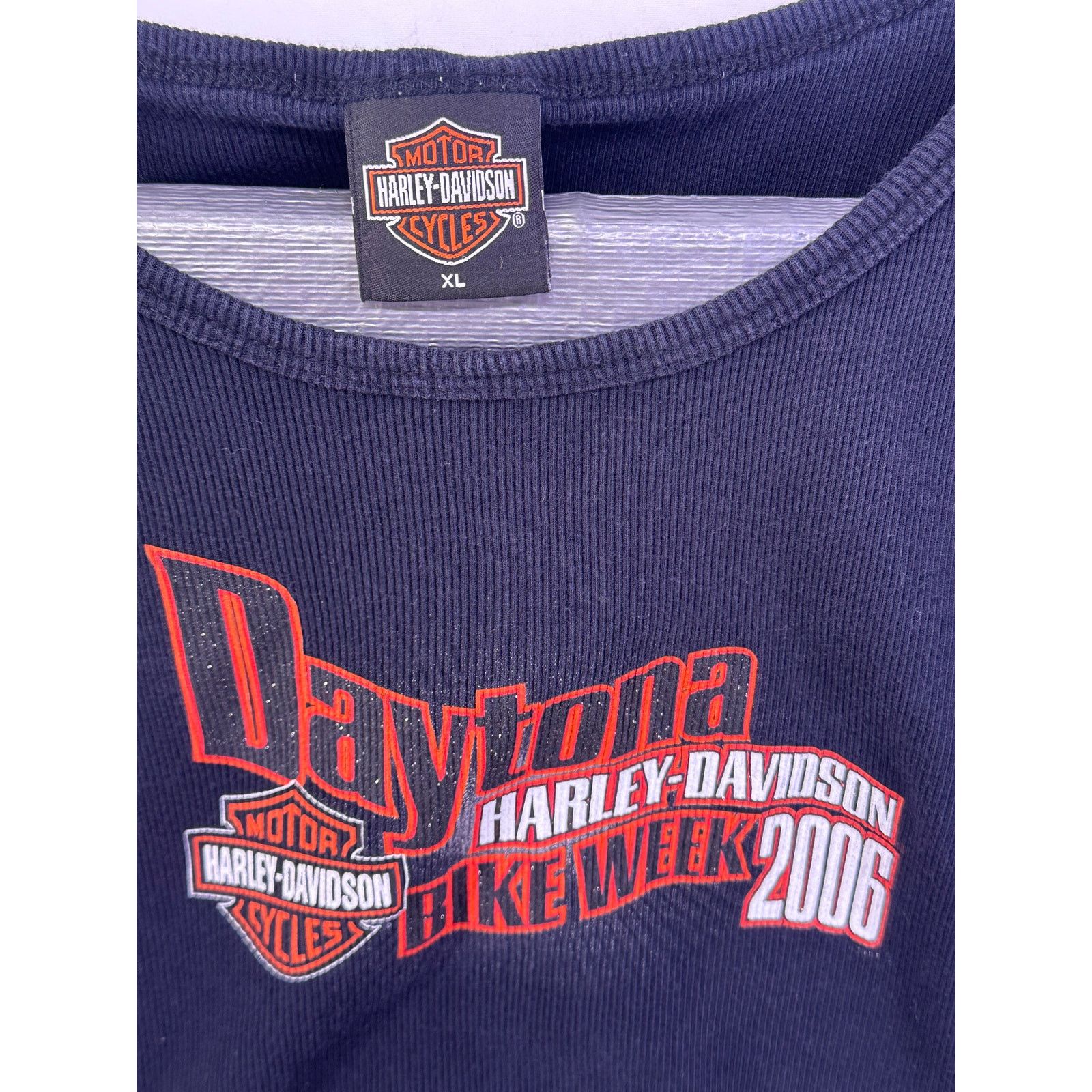 Harley Davidson Vintage 2006 Harley Davidson Daytona Bike Week Size XL Size XL / US 12-14 / IT 48-50 - 4 Thumbnail