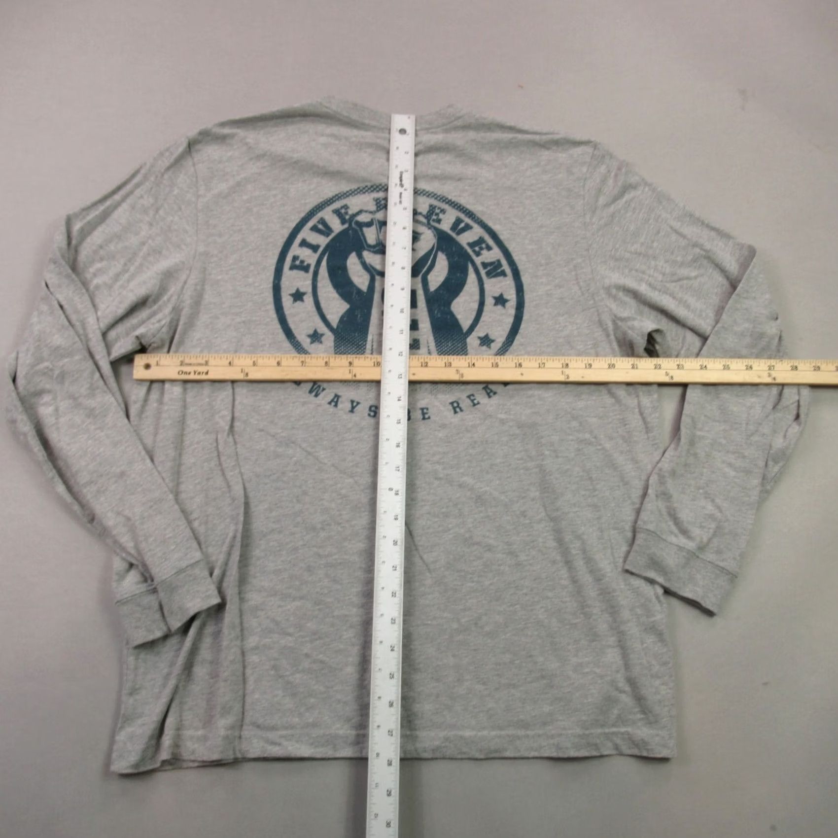 Vintage 5.11 Shirt Mens XL Long Sleeve Original Fit Work Gray Lightweight Logo Knit Crew Neck Casual Outdoor All Seasons Mens XL Size US XL / EU 56 / 4 - 6 Thumbnail