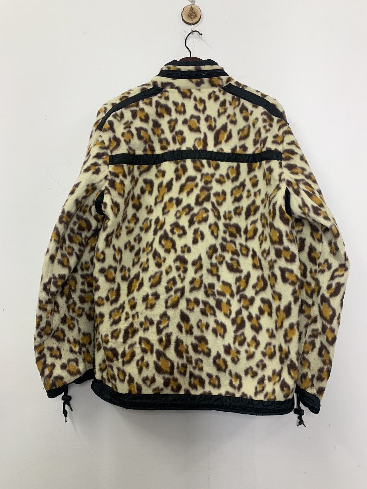 Beauty Beast Vintage MILKBOY Cyberpunk Leopard Fleece Jacket Size US L / EU 52-54 / 3 - 2 Thumbnail