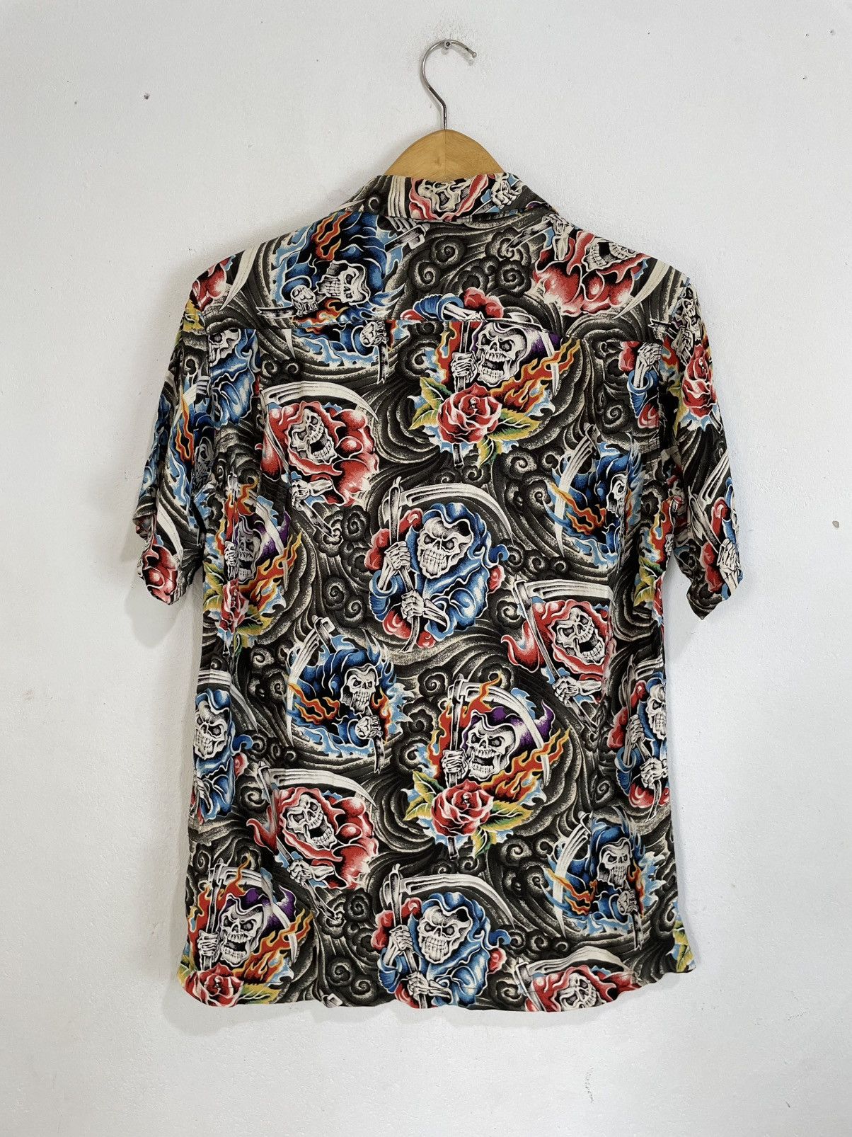 Hysteric Glamour Vintage Hysteric Glamour Grim Reaper Shirt Size US XS / EU 42 / 0 - 2 Thumbnail