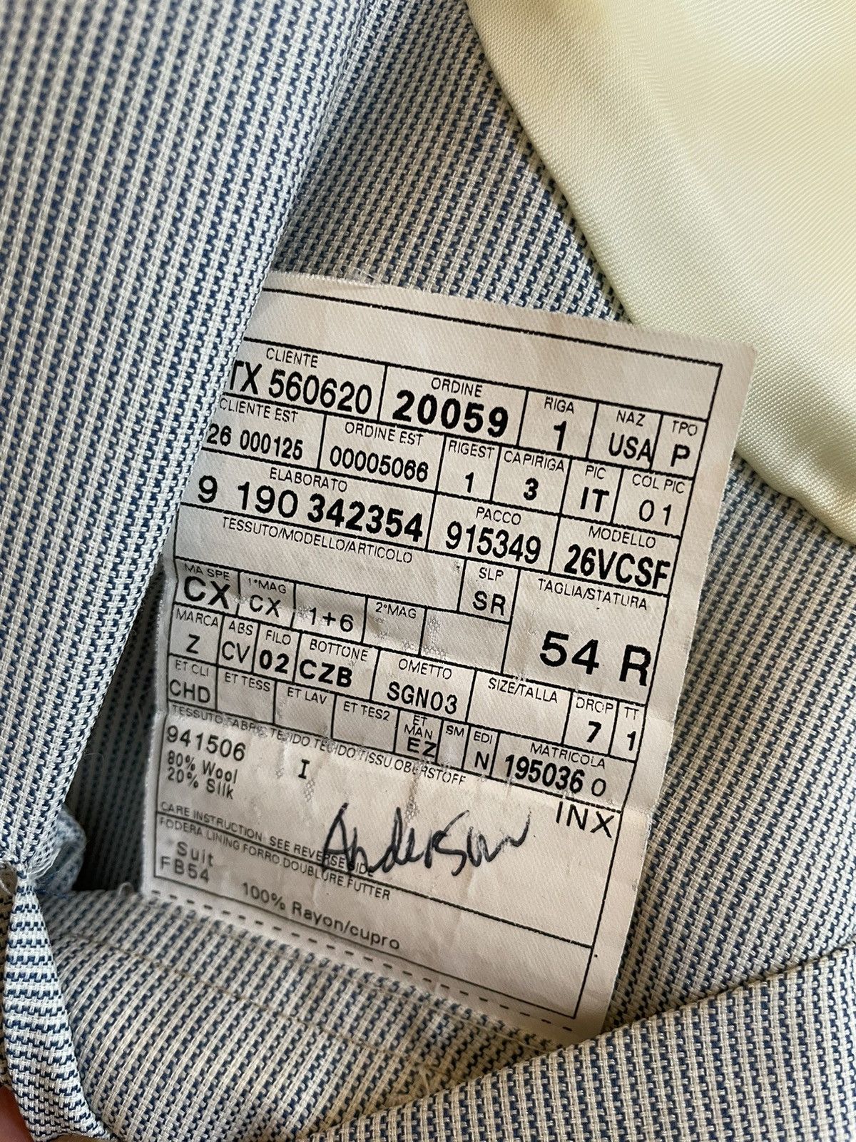 Ermenegildo Zegna Subtle Stripe Travel Jacket Size 44R - 7 Thumbnail