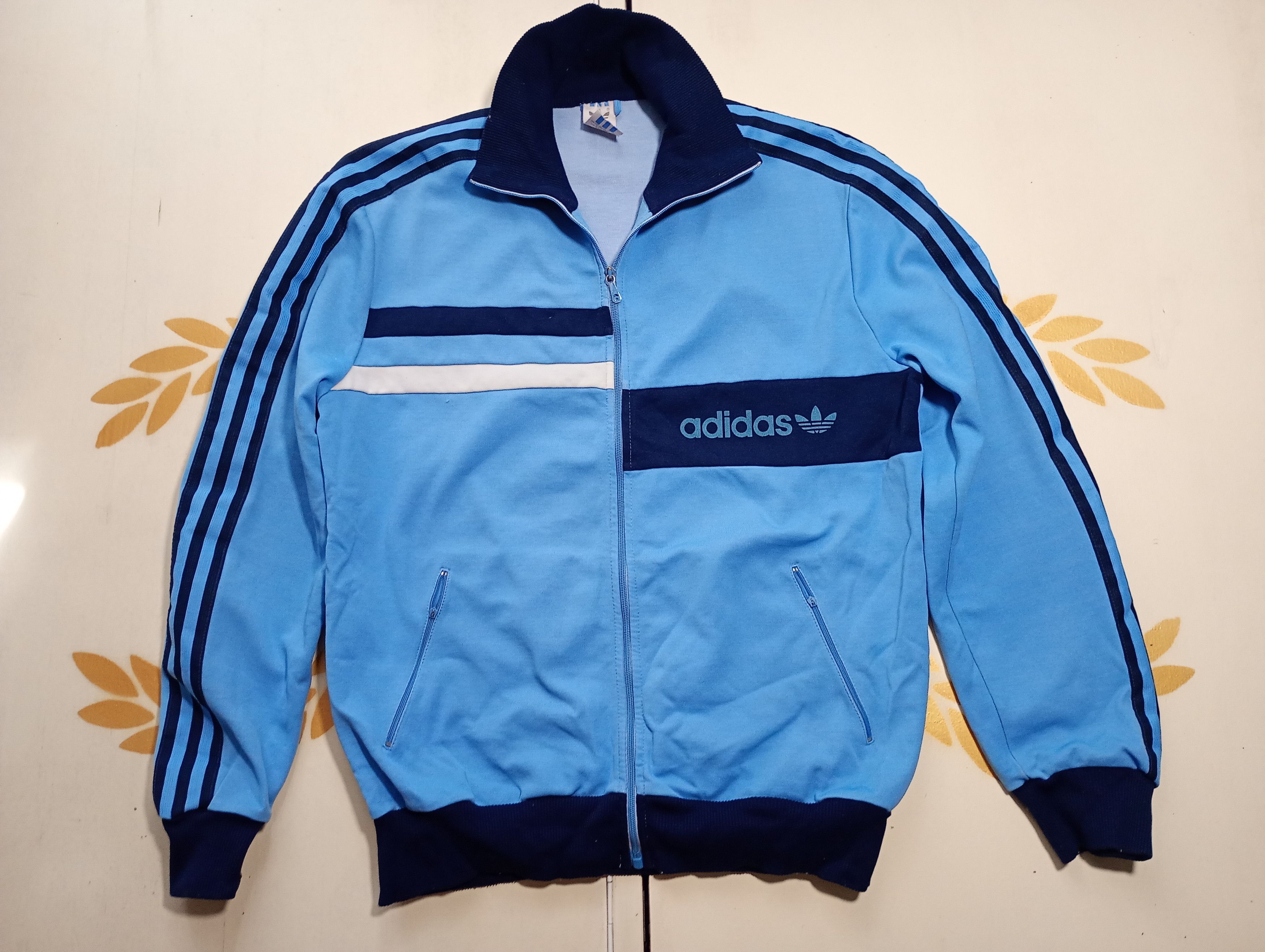 Adidas Adidas Track Top Jacket 80's made in Yugoslavia Size US M / EU 48-50 / 2 - 2 Thumbnail