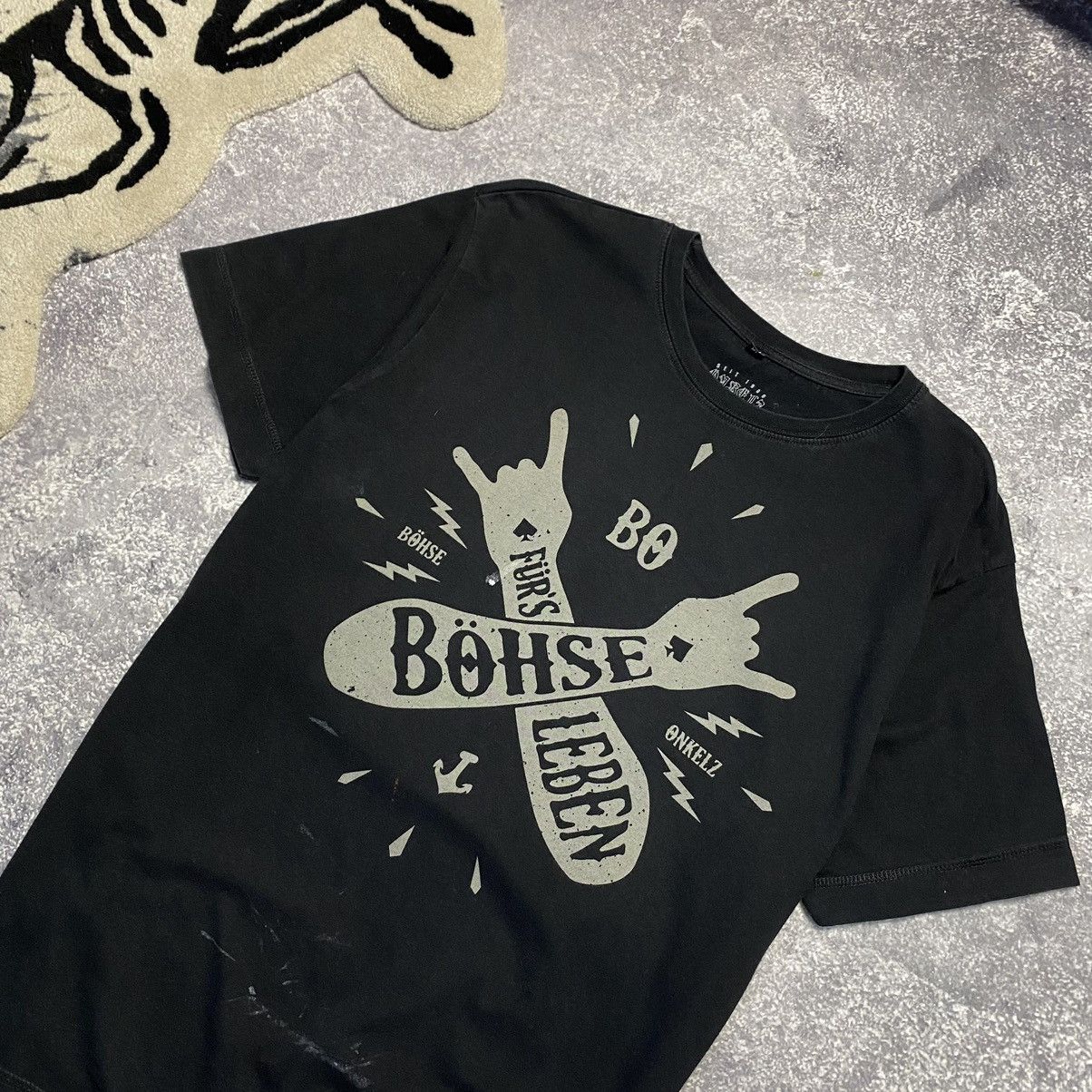 Band Tees Vintage Bohse Onkelz 90’s Rock Band tee Size US XL / EU 56 / 4 - 2 Thumbnail