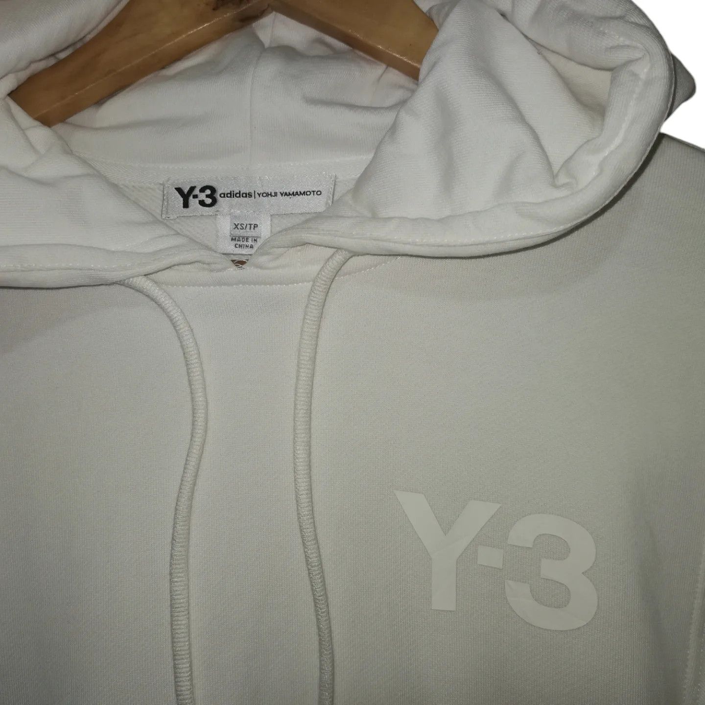 Adidas × Y-3 × Yohji Yamamoto Y-3 yohji yamamoto CLASSIC LOGO POPOVER HOODIE Size XS / US 0-2 / IT 36-38 - 2 Thumbnail