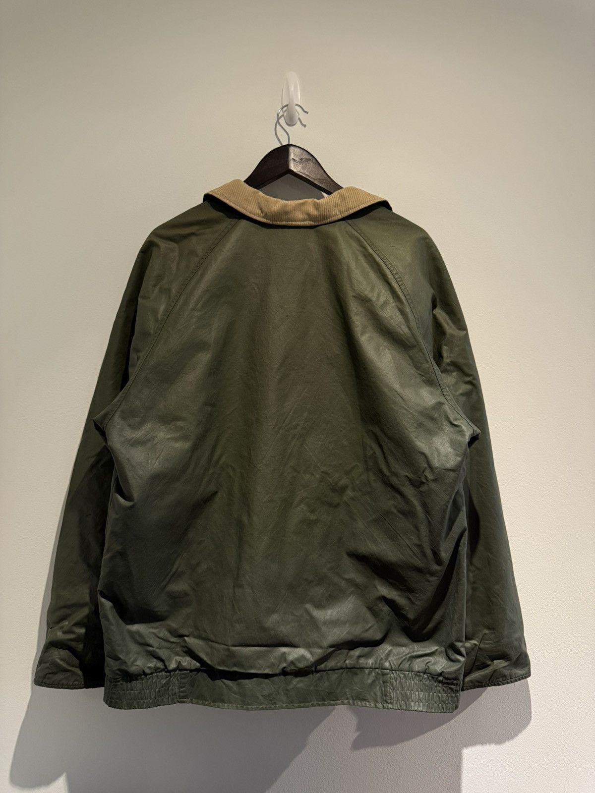 Vintage Green Wax Jacket Size US M / EU 48-50 / 2 - 2 Thumbnail