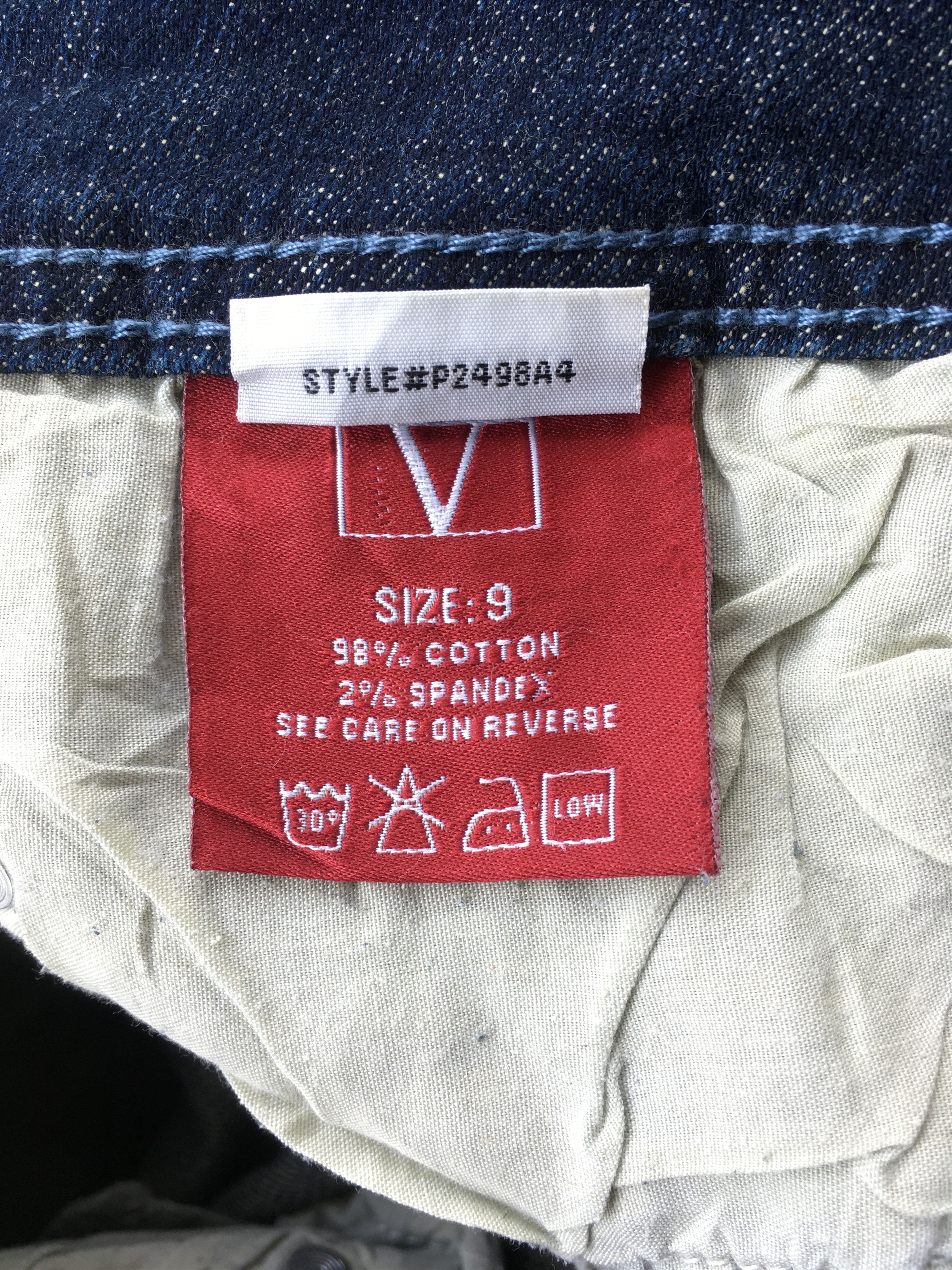 Japanese Brand Japanese Low Waist Flared Jeans #D-987 Size 29" - 13 Thumbnail