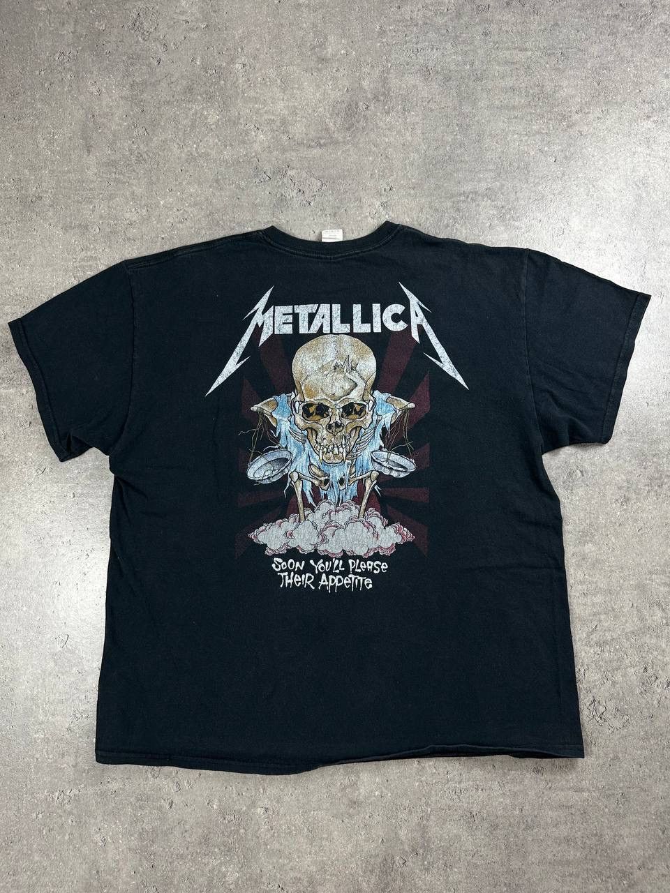 Gildan Faded T-Shirt Metallica - Their Money Tips Her Scales Again Size US XL / EU 56 / 4 - 7 Thumbnail