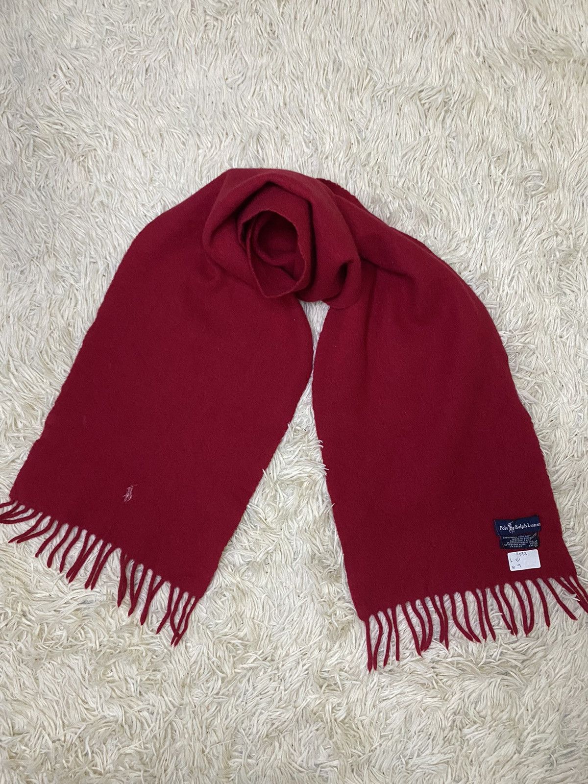 Polo Ralph Lauren × Vintage Polo Ralph Lauren Scarf / Muffler / Neckwear Size ONE SIZE - 1 Thumbnail