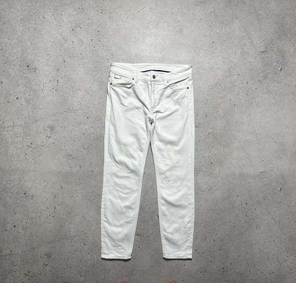 Ralph Lauren Purple Label Ralph Lauren Purple Label Luxury Denim Jeans White Size US 30 / EU 46 - 1 Thumbnail