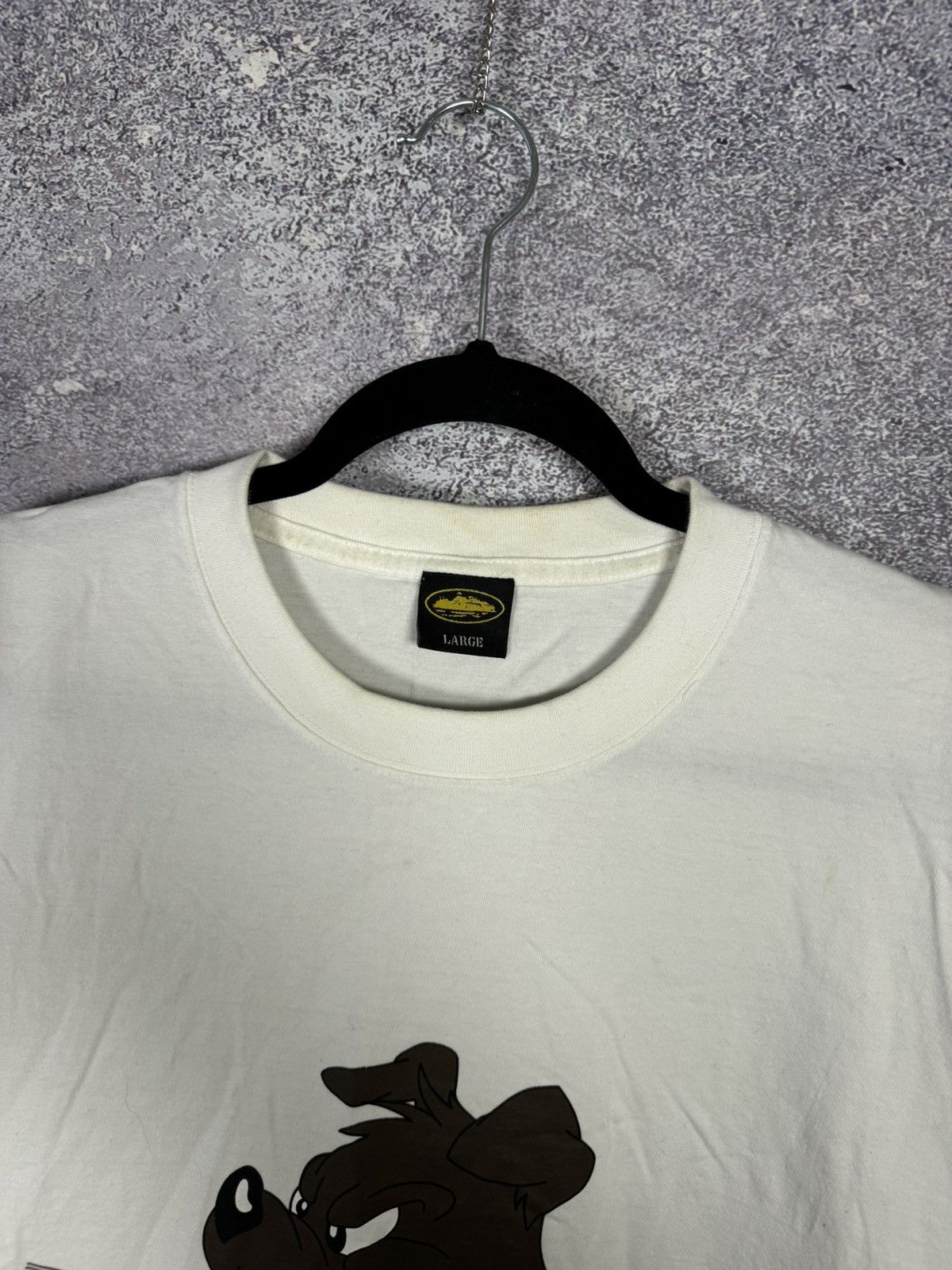 Corteiz Oversized Printed Logo T-Shirt Large