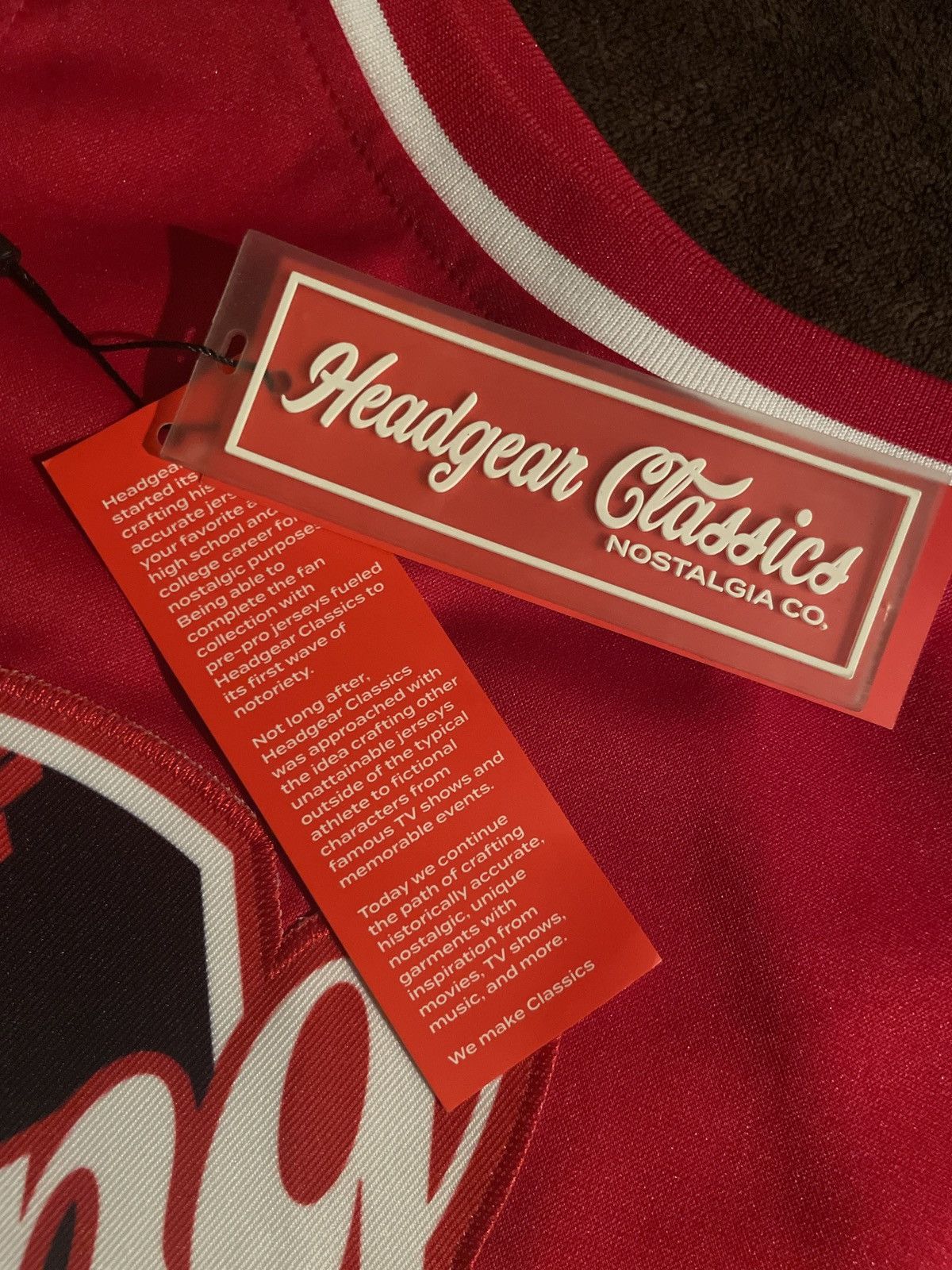 Other New Men’s medium Red Kawwhi Leonard HGC basketball jersey Size US M / EU 48-50 / 2 - 7 Thumbnail