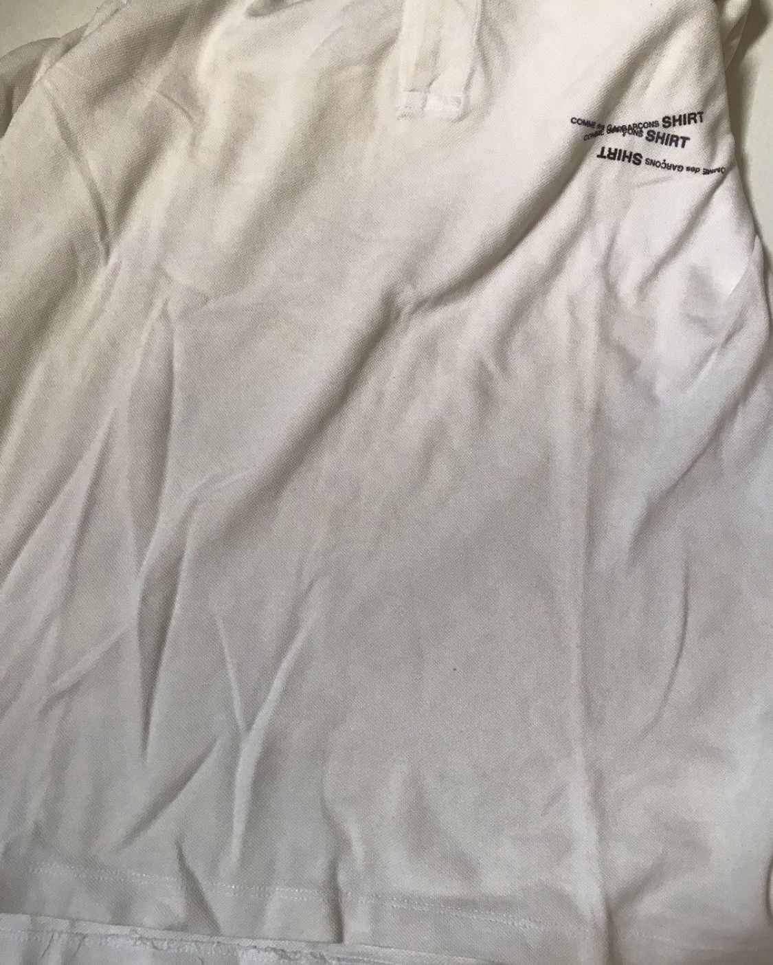 Comme des Garcons Vintage CDG SHIRT logo polo shirt Size US M / EU 48-50 / 2 - 8 Thumbnail