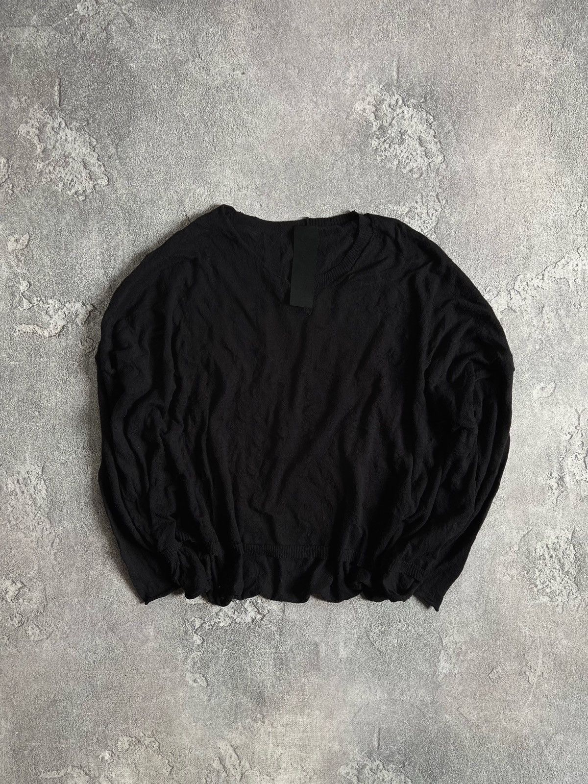 Rundholz Rundholz Oversized Knit Sweater Long Sleeve Pullover Top Size ONE SIZE - 2 Thumbnail