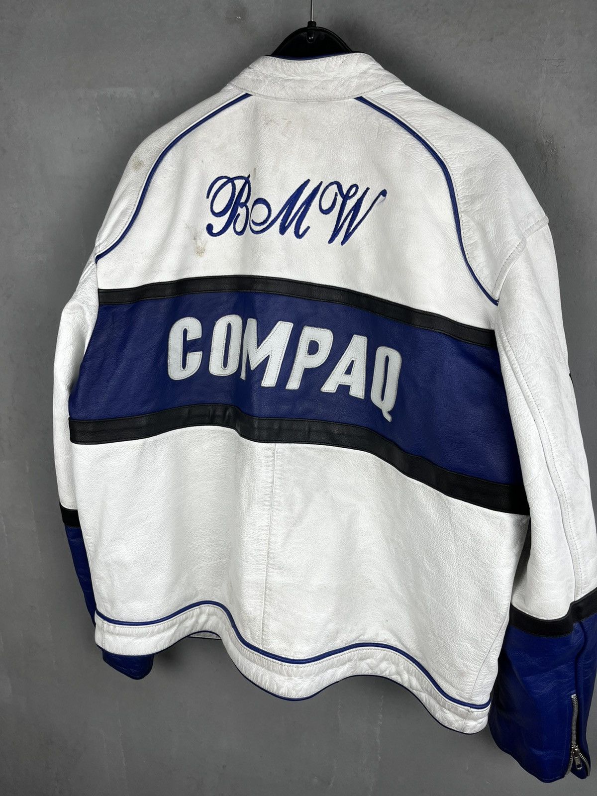 BMW Bmw racing leather jacket vintage size XL Size US XL / EU 56 / 4 - 15 Thumbnail