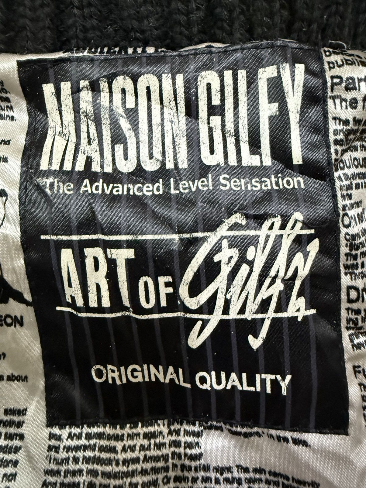 Japanese Brand Maison Gilfy LGB style Bondage Jacket Size XS / US 0-2 / IT 36-38 - 9 Thumbnail