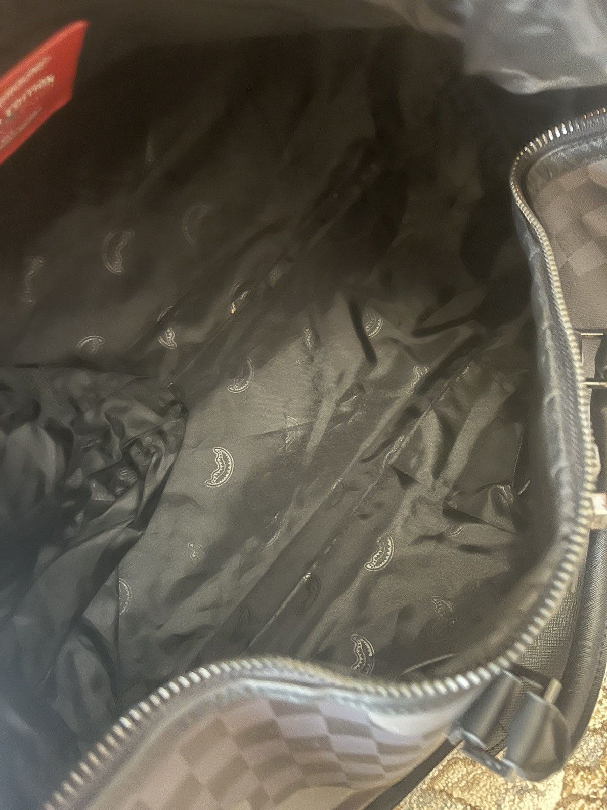 Sprayground 3AM NEVER SLEEP DUFFLE LV CHECKERBOARD Size ONE SIZE - 13 Thumbnail