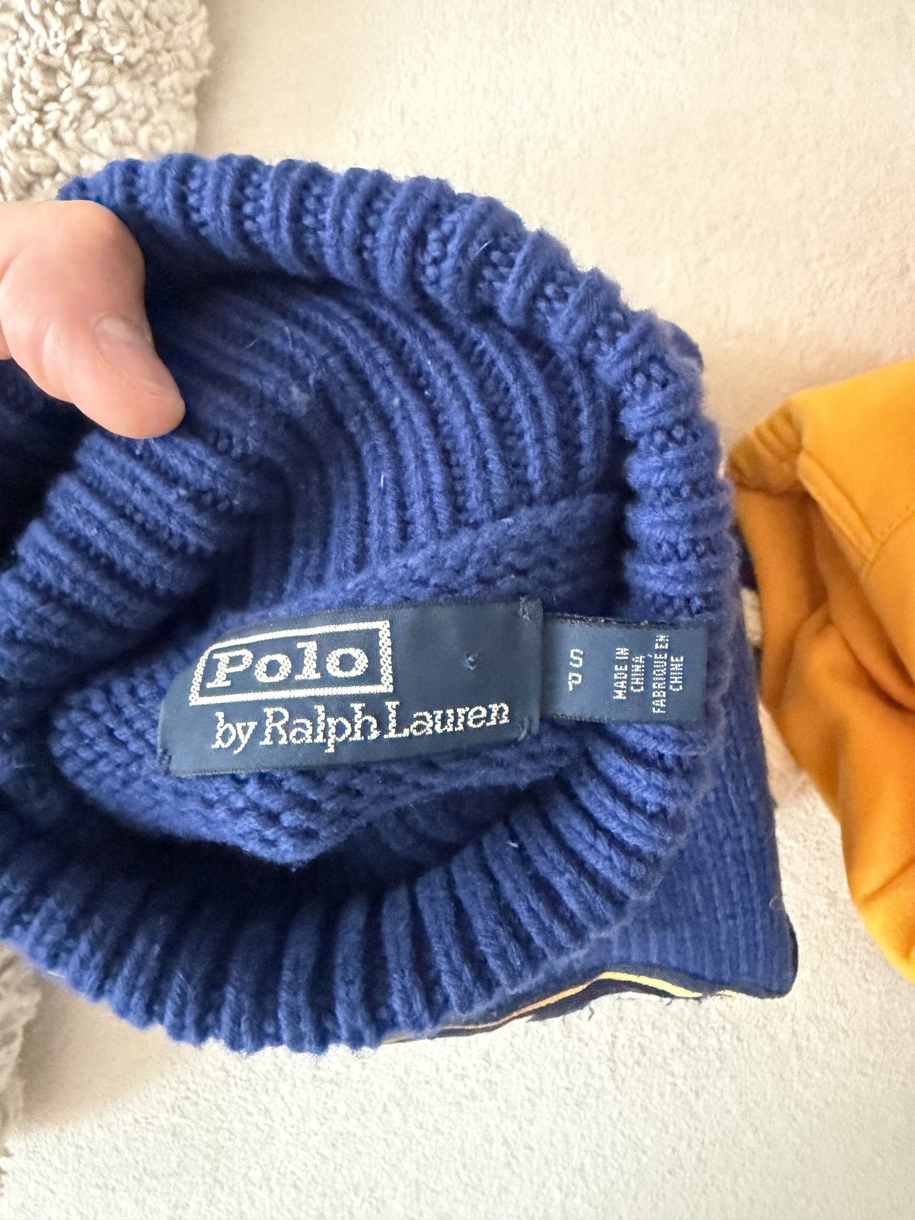 Polo Ralph Lauren Polo Ralph Lauren Crest Wool Turtleneck Cobalt S Size US S / EU 44-46 / 1 - 2 Thumbnail