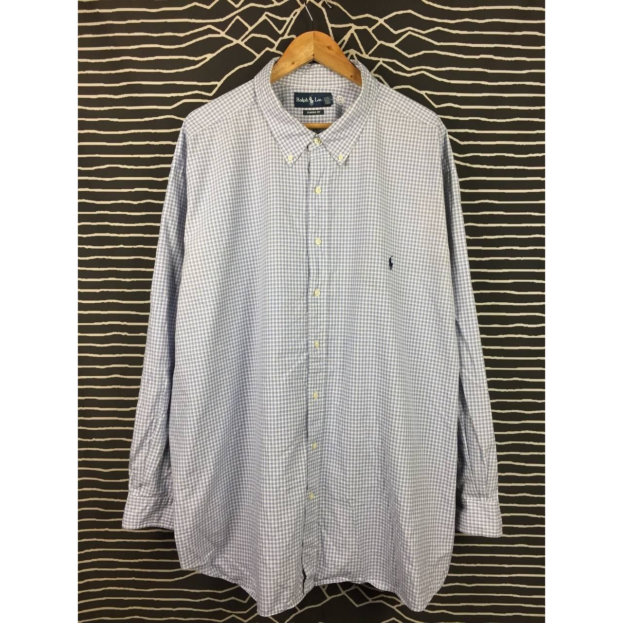 Polo Ralph Lauren × Vintage Vtg Polo Ralph Lauren Checkered Classic Fit Shirt Size 4X Size US XXL / EU 58 / 5 - 1 Thumbnail