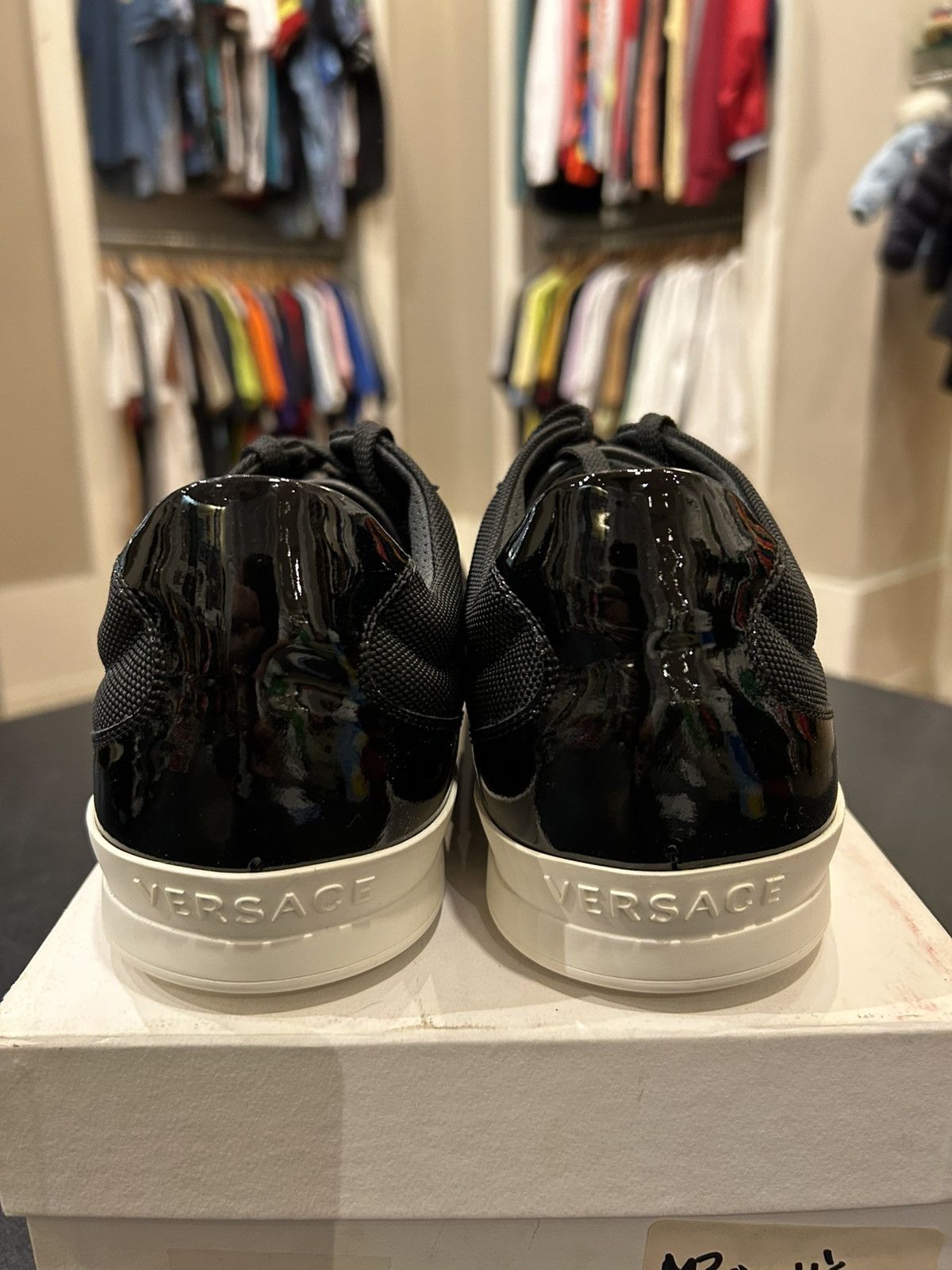 Versace Versace Low Top Sneakers Size US 11.5 / EU 44-45 - 3 Thumbnail