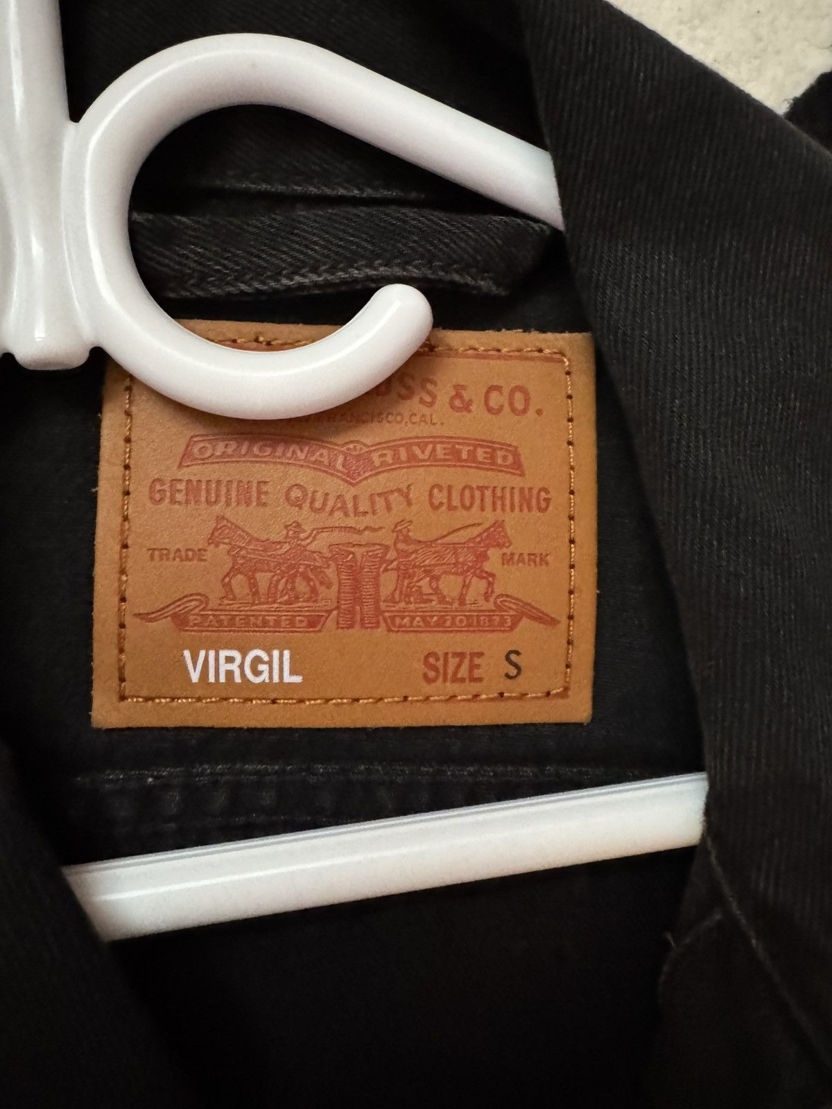 Levi's Levi’s Virgil Denim Jacket Black Size US S / EU 44-46 / 1 - 2 Thumbnail