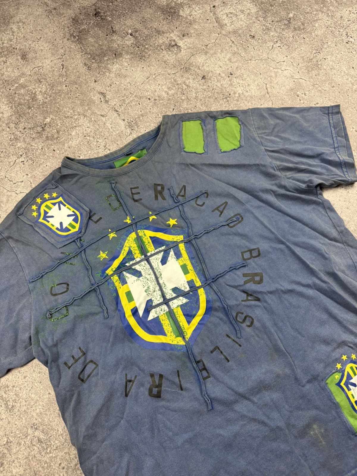 Japanese Brand 🔥00’S HYSTERIC GLAMOUR LGB VIBE BRAZIL T SHIRT TEE Y2K Size US M / EU 48-50 / 2 - 2 Thumbnail