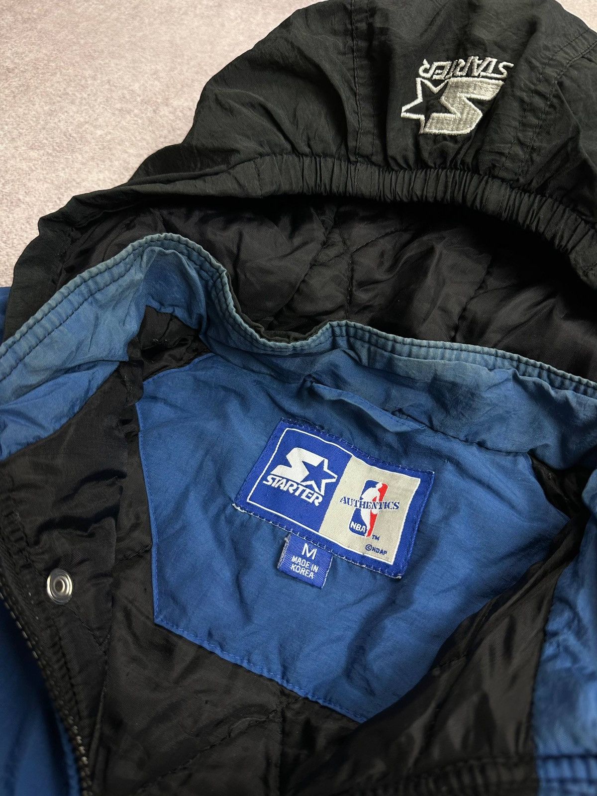Starter Vintage Starter NBA Magic Hooded Jacket Rare M Size US M / EU 48-50 / 2 - 10 Thumbnail