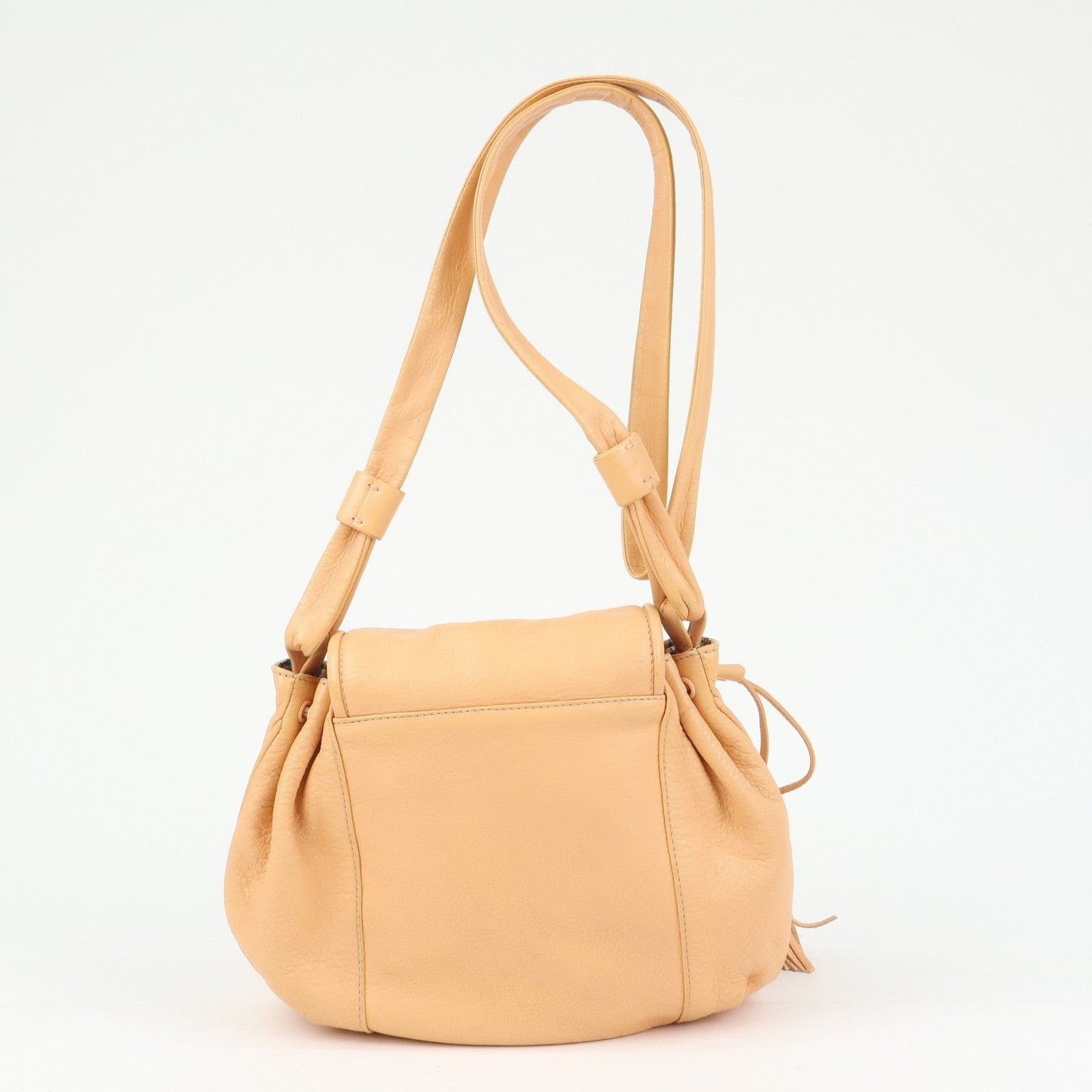 Chloe Chloe See by Chloe Leather Crossbody Bag Tan Size ONE SIZE - 2 Thumbnail