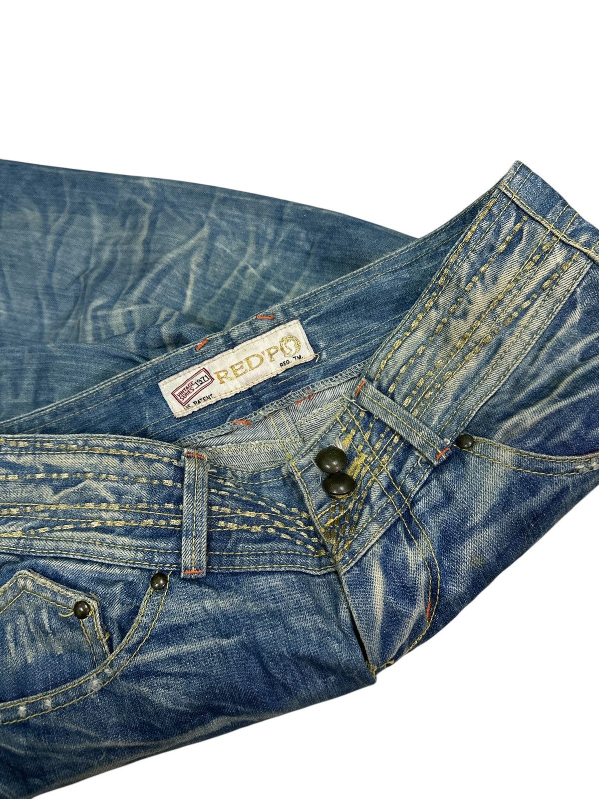 Kapital Flare🎌💥Bootcut Redpepper Denim Jeans . Size US 30 / EU 46 - 9 Thumbnail