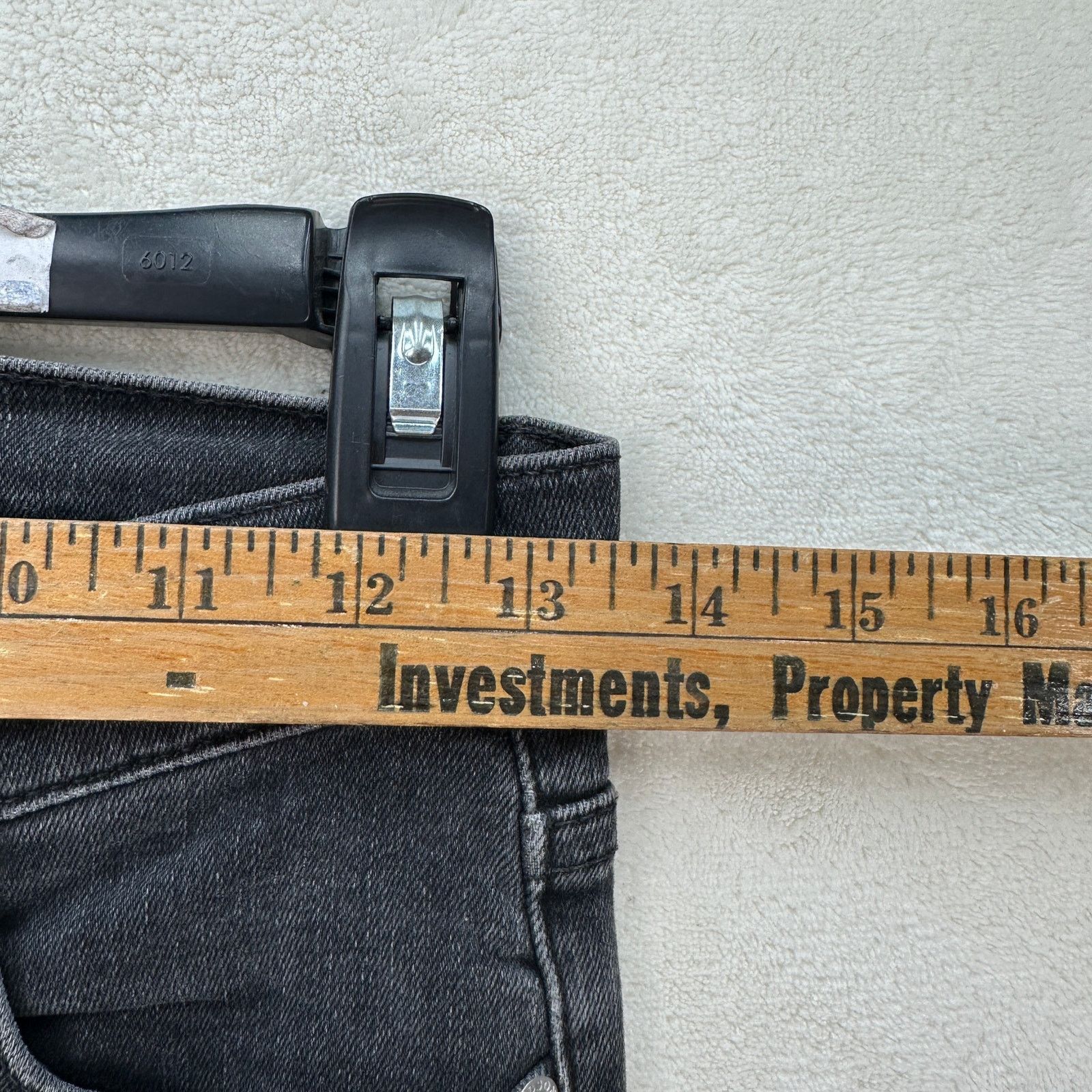 Hudson HUDSON WOMEN'S 23 KRISTA SUPER SKINNY REVERIE DENIM VINTAGE Size 23" - 3 Thumbnail