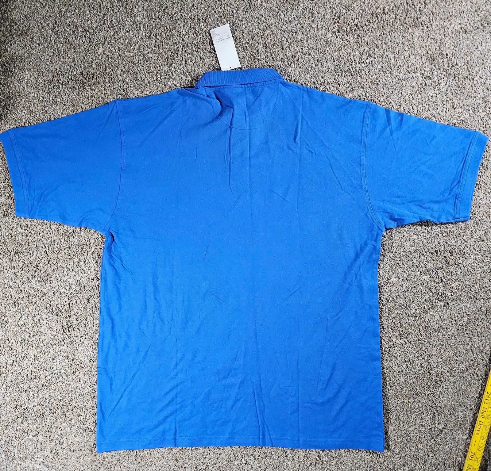 Clique clique polo shirt NWOT 5xl XXXXXL Royal Blue Size US XXL / EU 58 / 5 - 6 Thumbnail