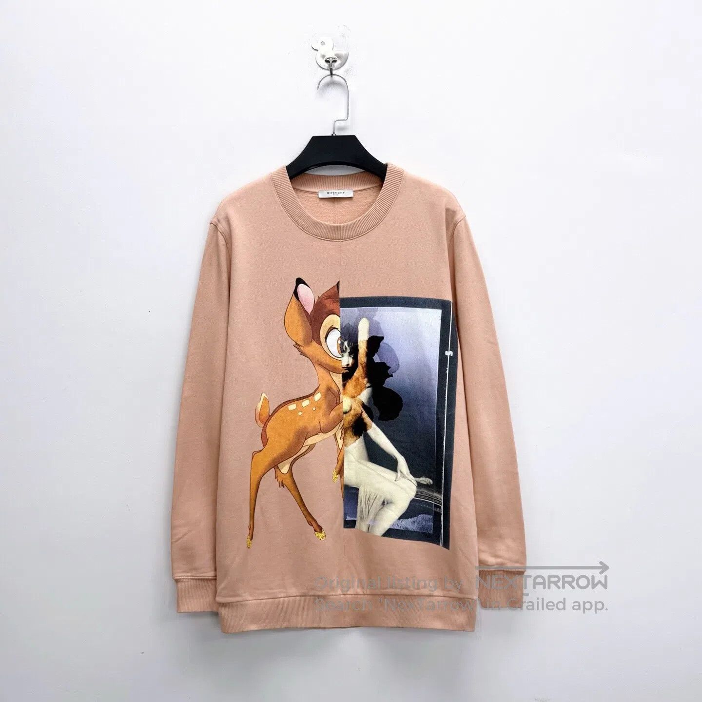 Givenchy Givenchy Bambi Deer Portrait Logo Sweatshirt| Size US L / EU 52-54 / 3 - 1 Thumbnail