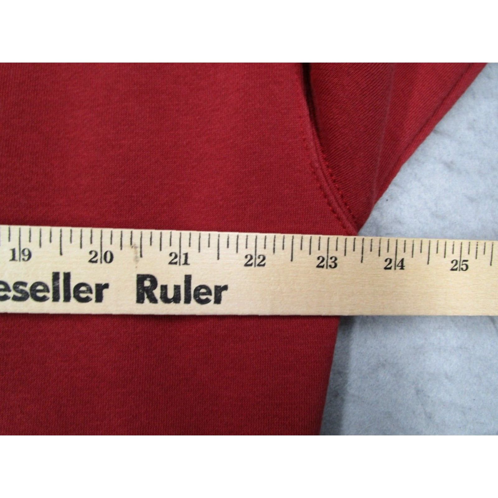 Rodd & Gunn RODD & GUNN Sweater Mens Large Red 1/4 Zip Long Sleeve Fleece Pullover Logo Dog Size US L / EU 52-54 / 3 - 7 Thumbnail