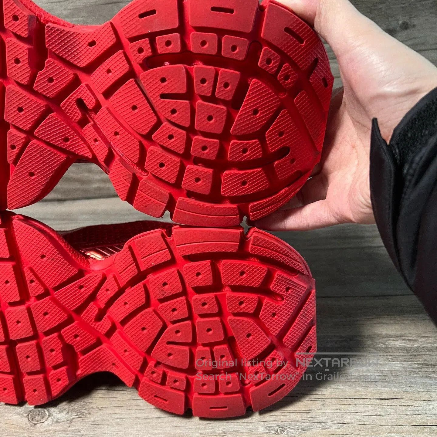 Balenciaga Balenciaga 3XL Red Distressed Dad Shoes. Size US 9 / EU 42 - 7 Thumbnail