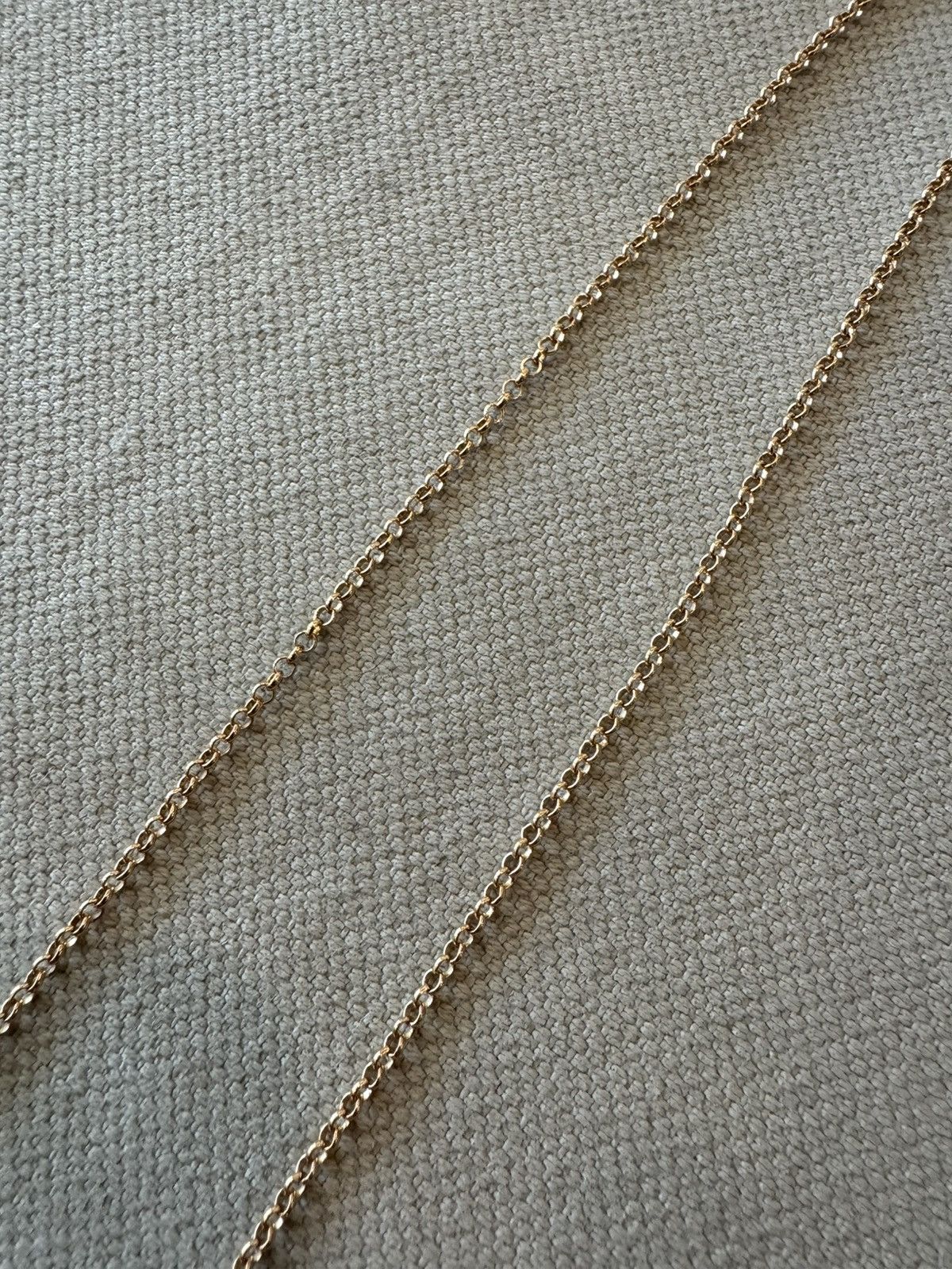 Chrome Hearts Chrome Hearts 22k Yellow Gold Diamond Safety Pin Necklace Size ONE SIZE - 8 Thumbnail
