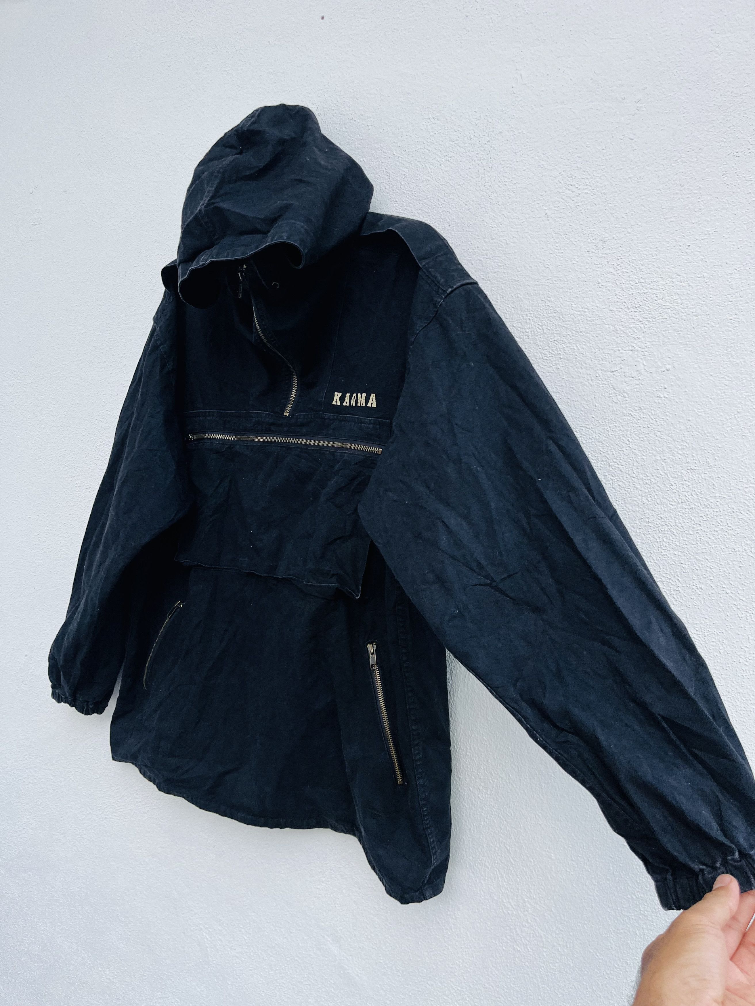 Japanese Brand × Vintage Vintage Karma Pocket Hip Hop Streetwear Fashion Style Size US XL / EU 56 / 4 - 5 Thumbnail