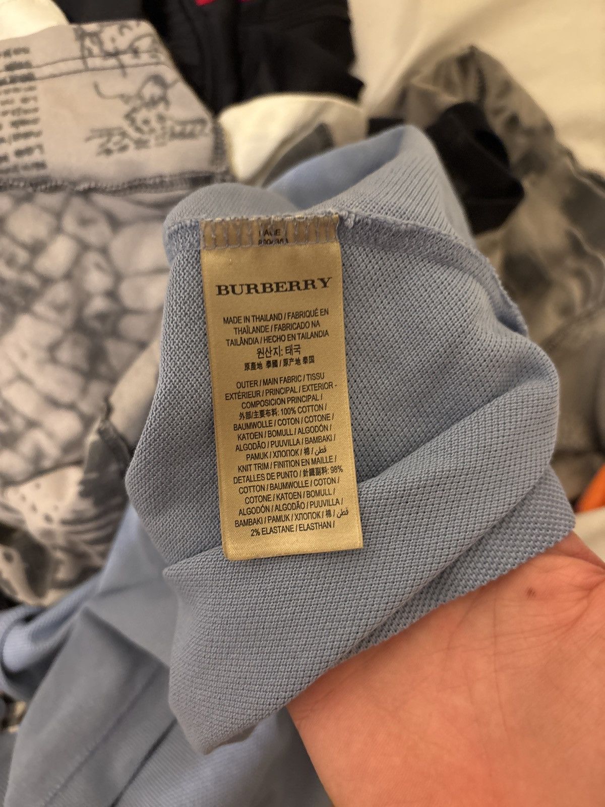 Burberry Burberry polo tee Size US S / EU 44-46 / 1 - 4 Thumbnail