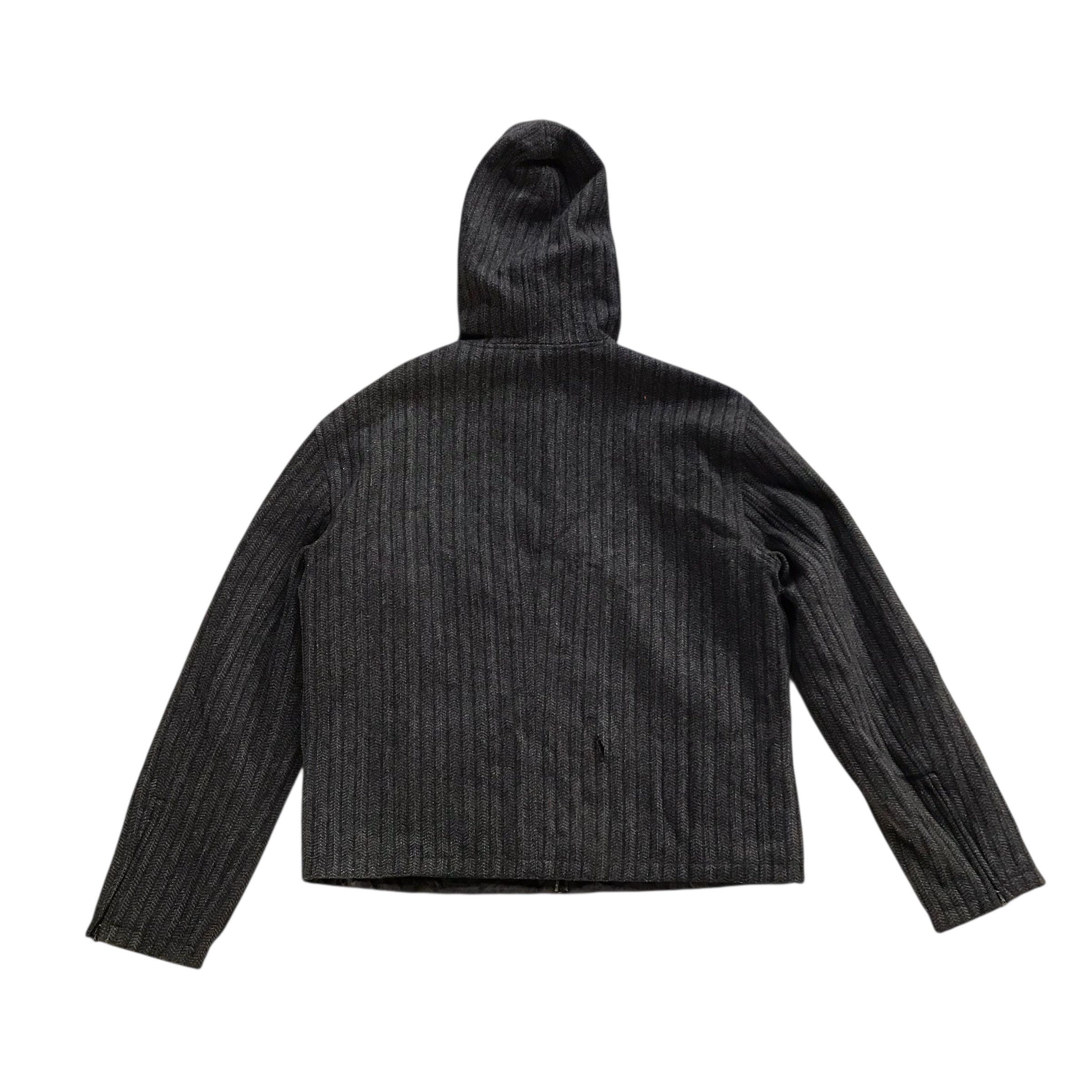 Armani Exchange Armani Exchange Wool Hoodie Jacket Size US S / EU 44-46 / 1 - 6 Thumbnail