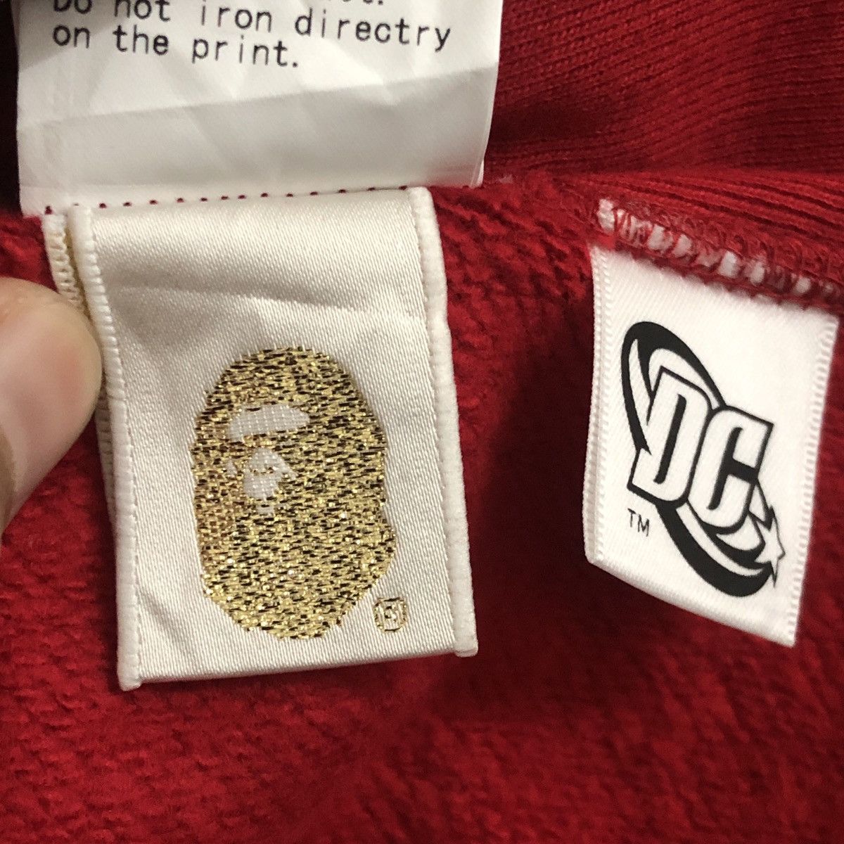 Bape × DC Comics OG 2007 BAPE X THE FLASH Crewneck Size US S / EU 44-46 / 1 - 6 Thumbnail
