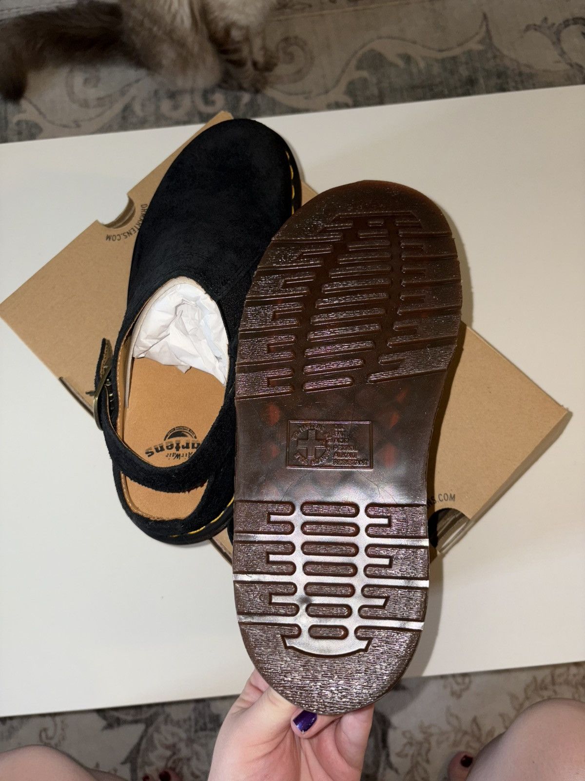 Dr. Martens DR. MARTENS - Black Isham Mules Size US 10 / IT 40 - 2 Thumbnail