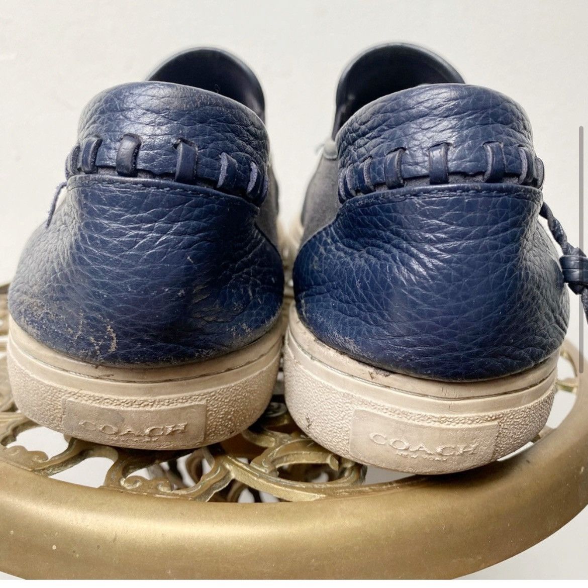 Coach Coach Leather Camo Slip On Sneakers 11.5 wide Size US 11.5 / EU 44-45 - 3 Thumbnail