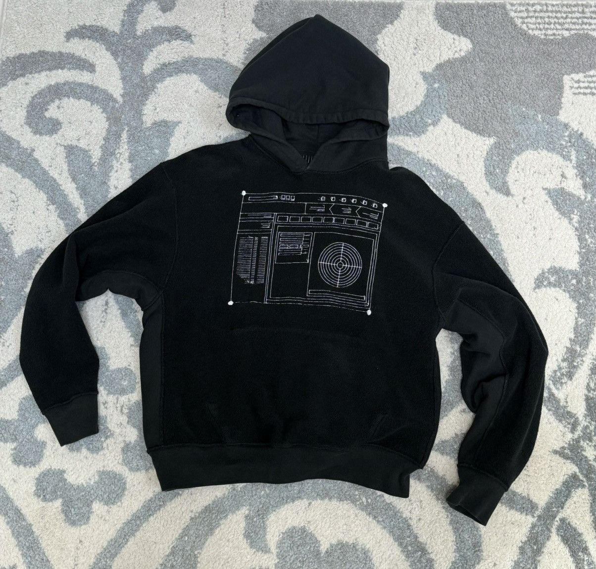 Cav Empt Radio hoodie (Reversible) Size US M / EU 48-50 / 2 - 3 Thumbnail