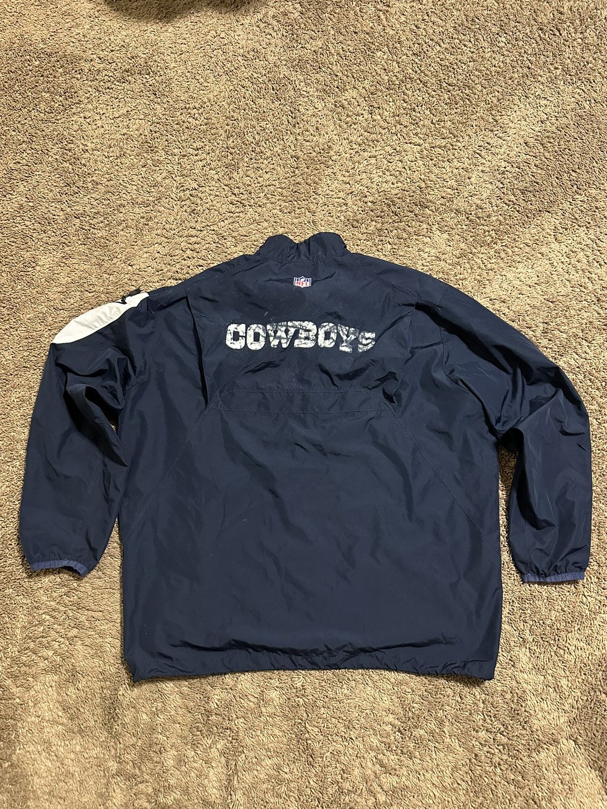 NFL × Nike × Vintage Vintage Nike NFL Dallas Cowboys windbreaker size XL Size US XL / EU 56 / 4 - 1 Thumbnail