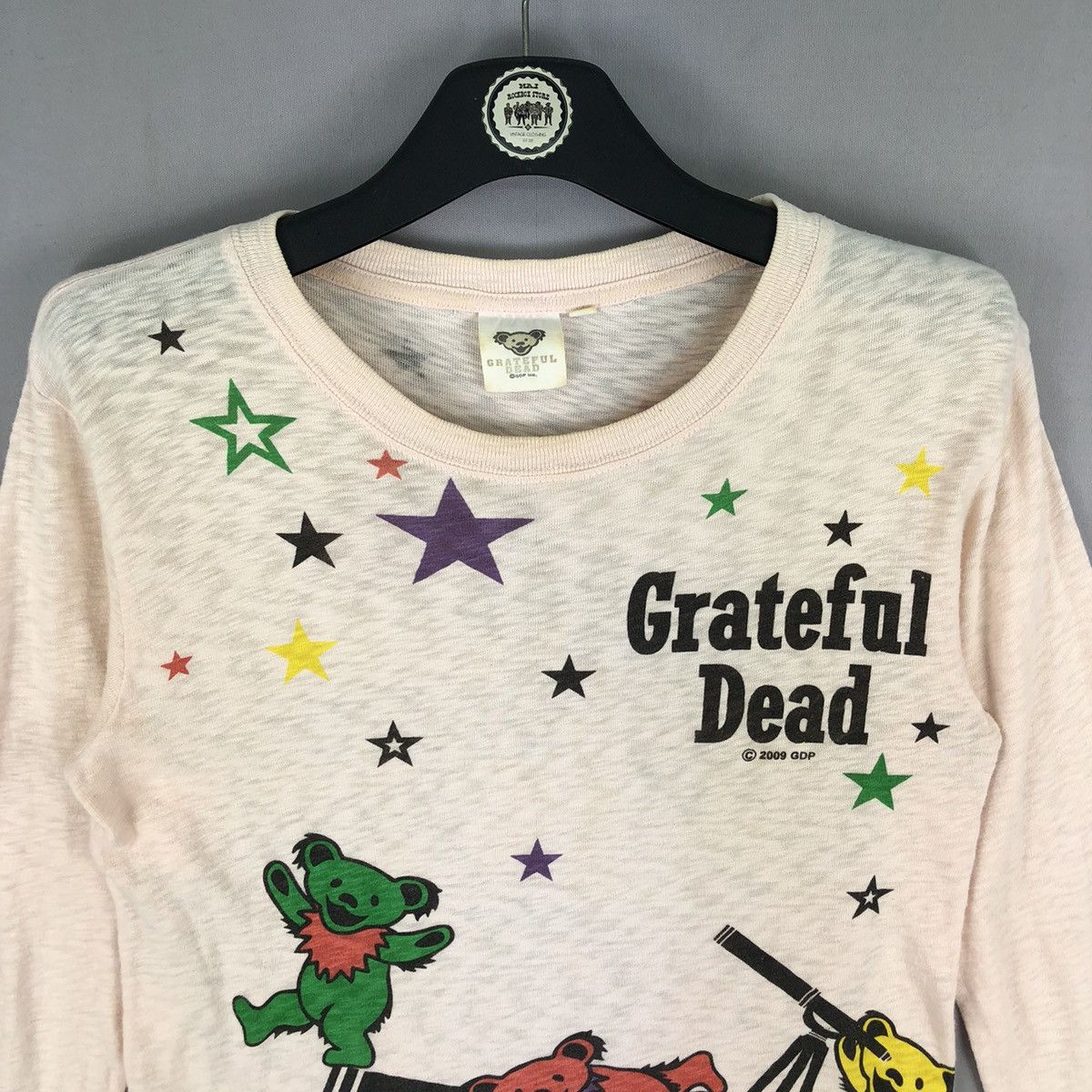 Grateful Dead 2009 Grateful Dead Loopwheel Cotton Fabric Long Sleeve Tee Size M / US 6-8 / IT 42-44 - 7 Thumbnail